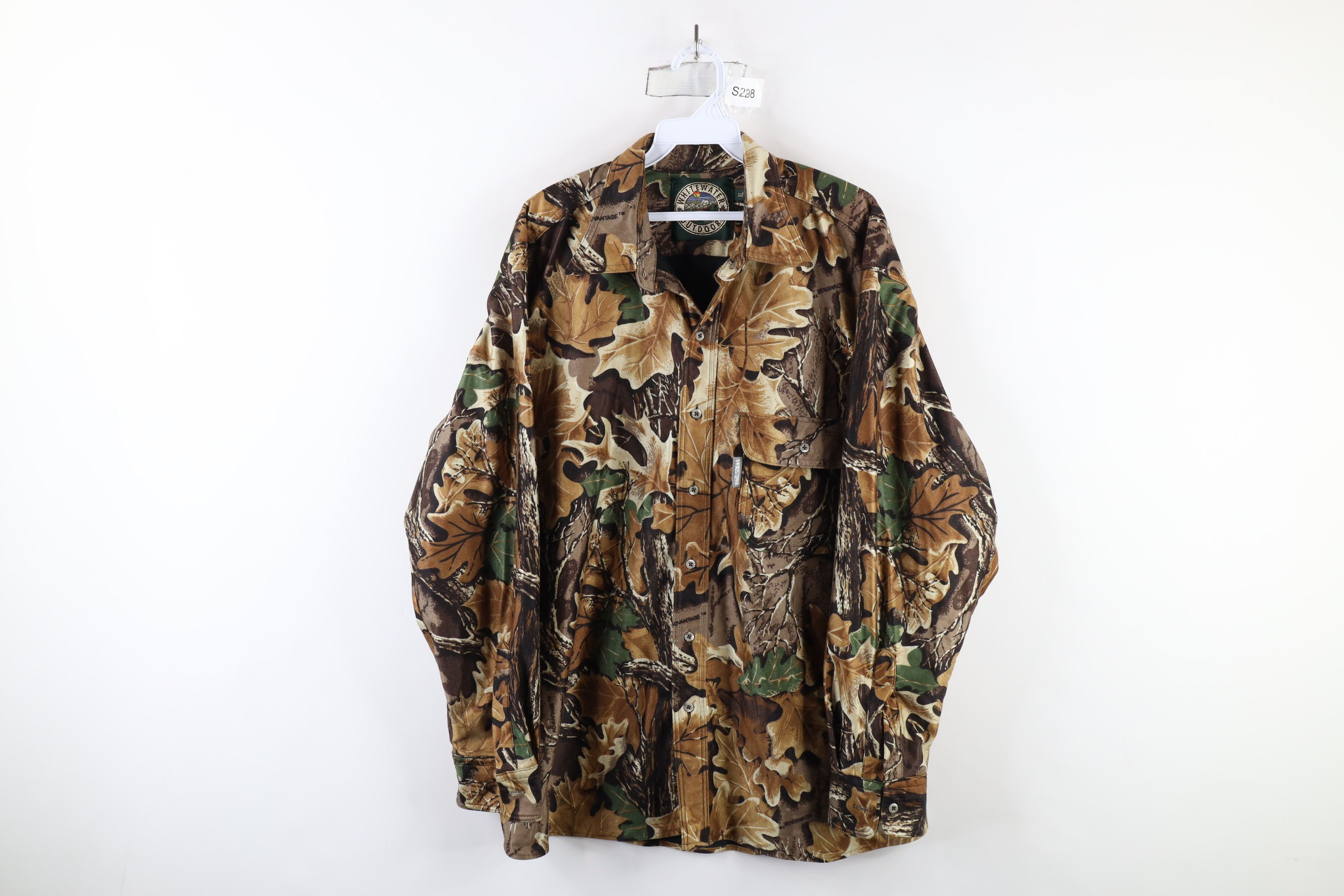 Vintage Vintage 90s Streetwear Windstopper Button Shirt Jacket USA Size US XL / EU 56 / 4 - 1 Thumbnail