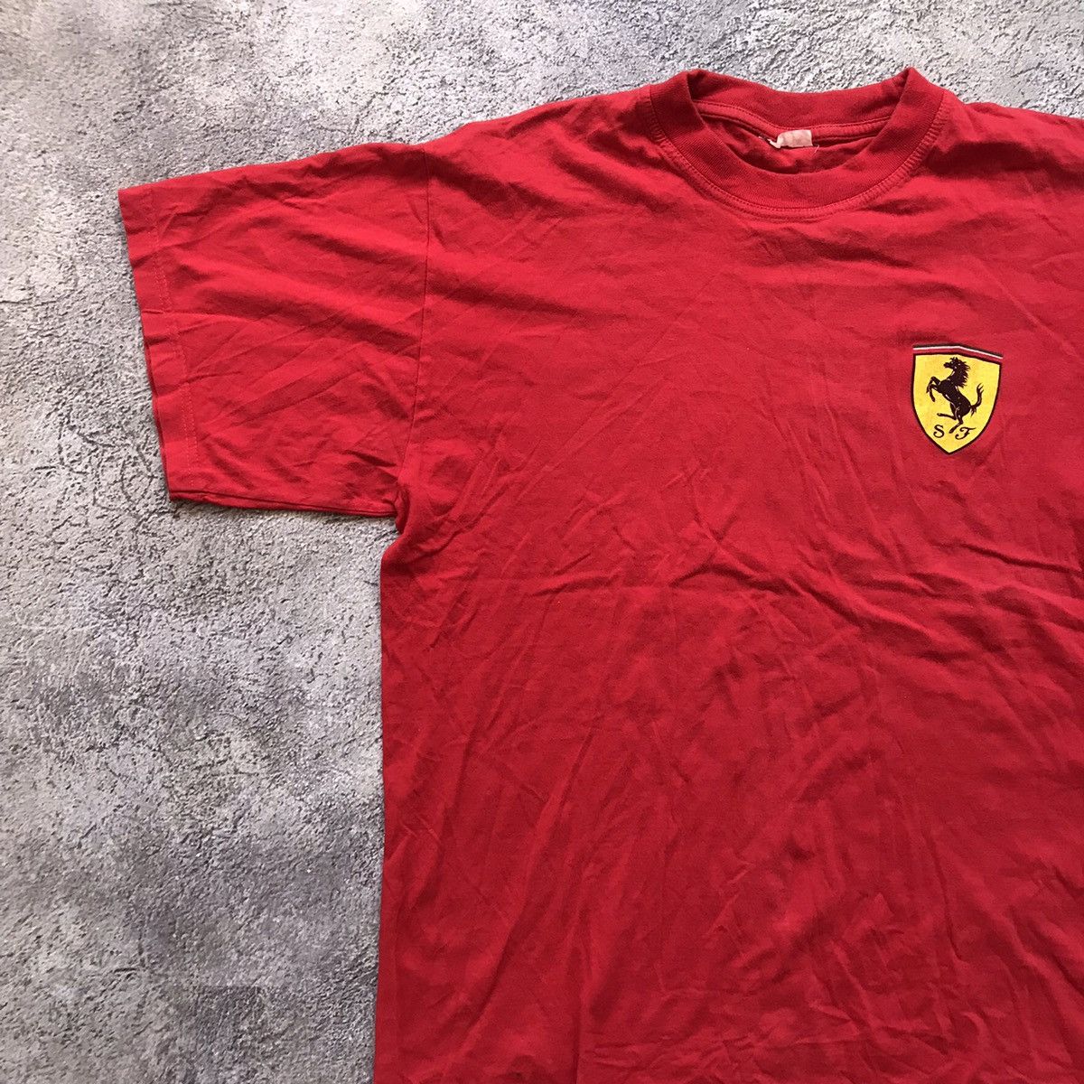 Vintage Vintage 90s Ferrari Formula 1 Graphic Tee Streetwear Red L Size US L / EU 52-54 / 3 - 2 Thumbnail