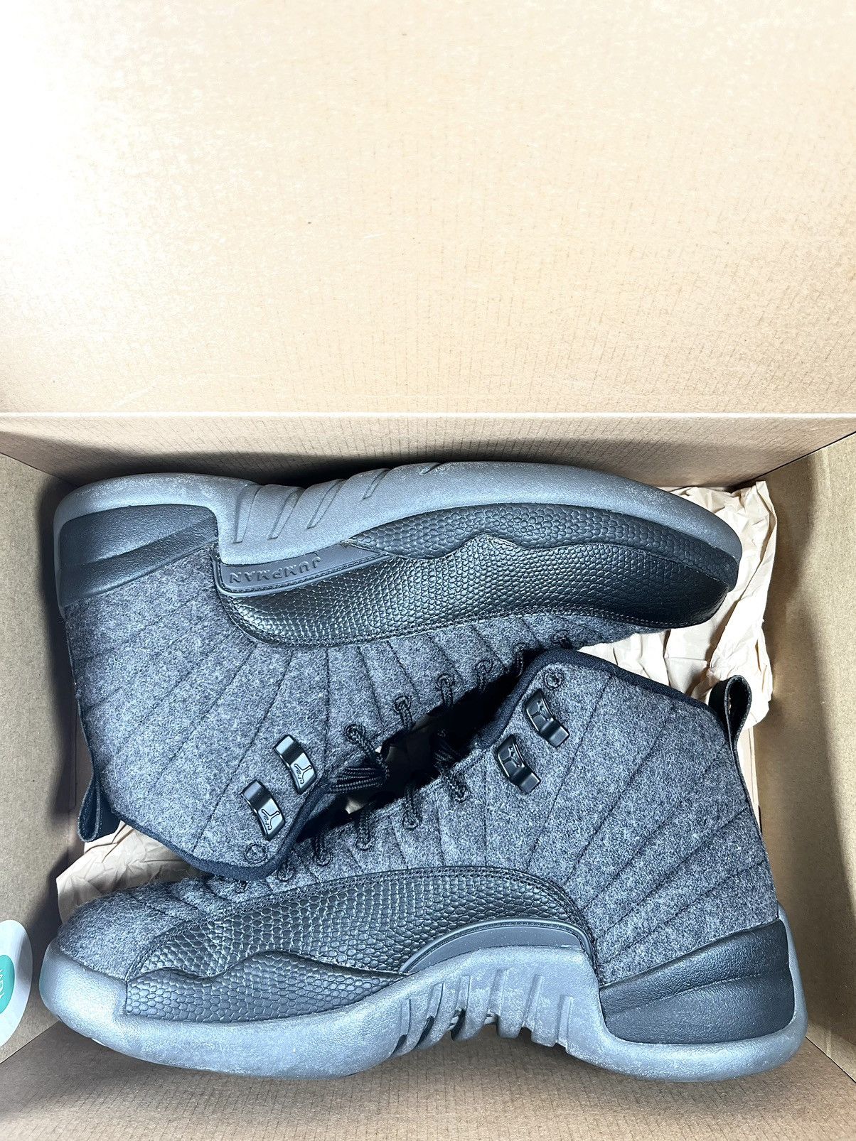 Jordan Brand × Nike JORDAN RETRO 12 “WOOL” Size US 9 / EU 42 - 2 Thumbnail