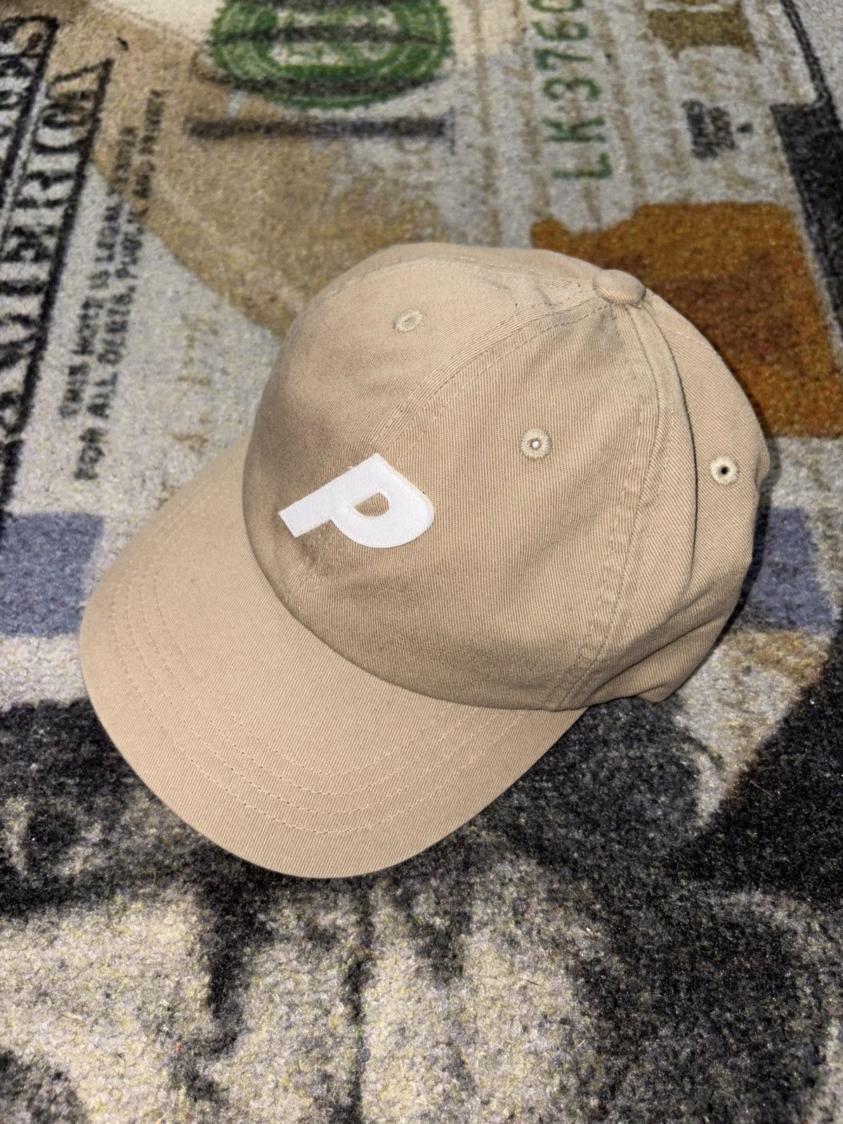 Palace × Reebok Palace x Reebok NPC cap 6-panel hat tan 2021