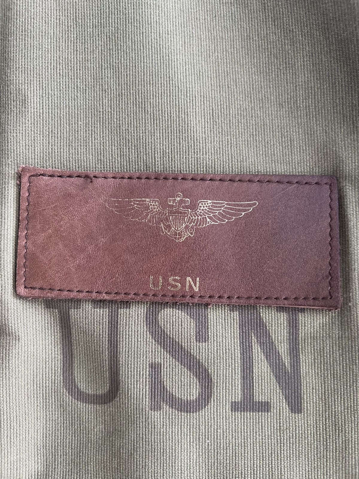 Buzz Rickson's 1930s USN Type 37J1 Aviator Spring Flying Jacket Bronson MFG Size US M / EU 48-50 / 2 - 9 Thumbnail