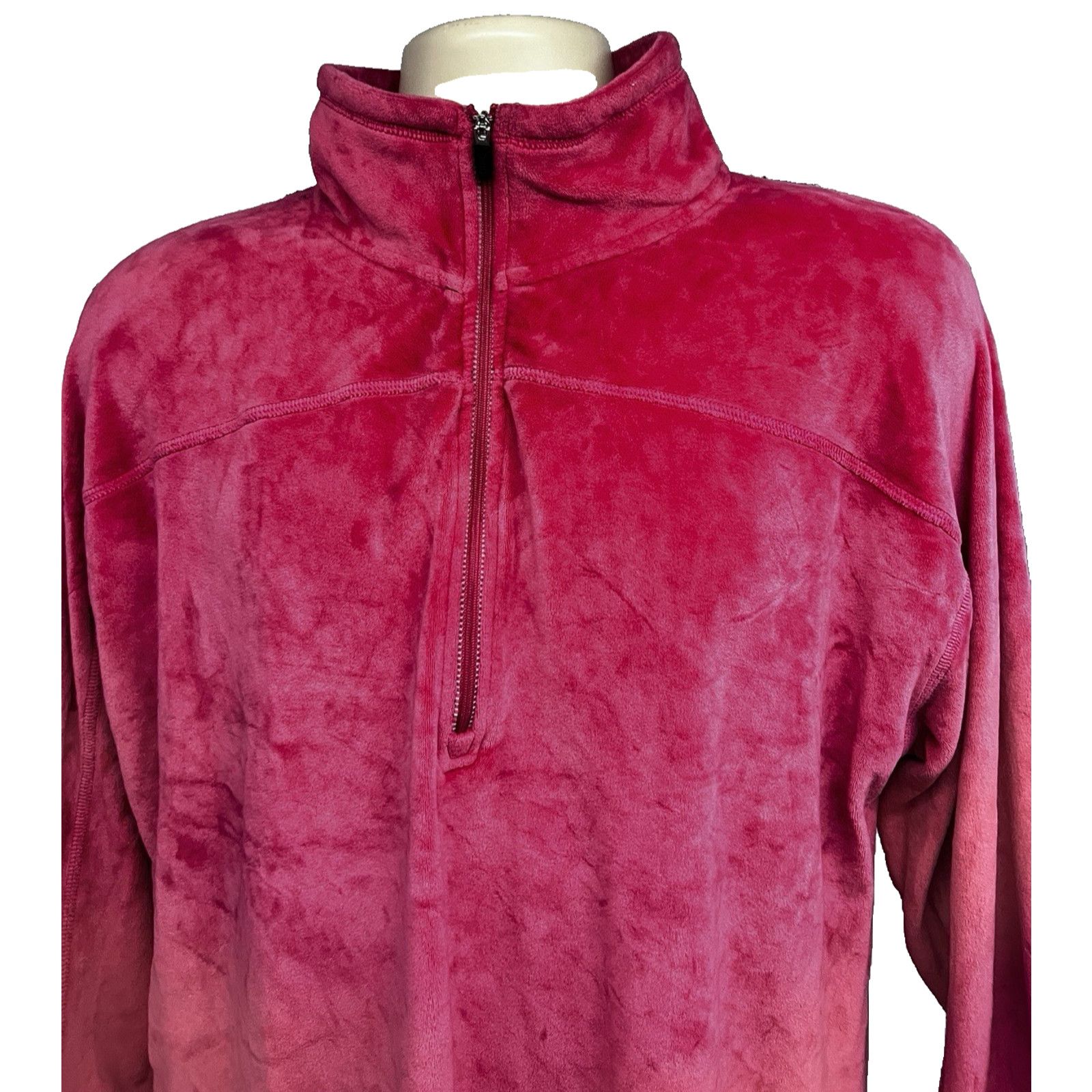 Juicy Couture Juicy Couture Vintage Y2K Pink Velour Pullover Shirt Large Size L / US 10 / IT 46 - 5 Thumbnail