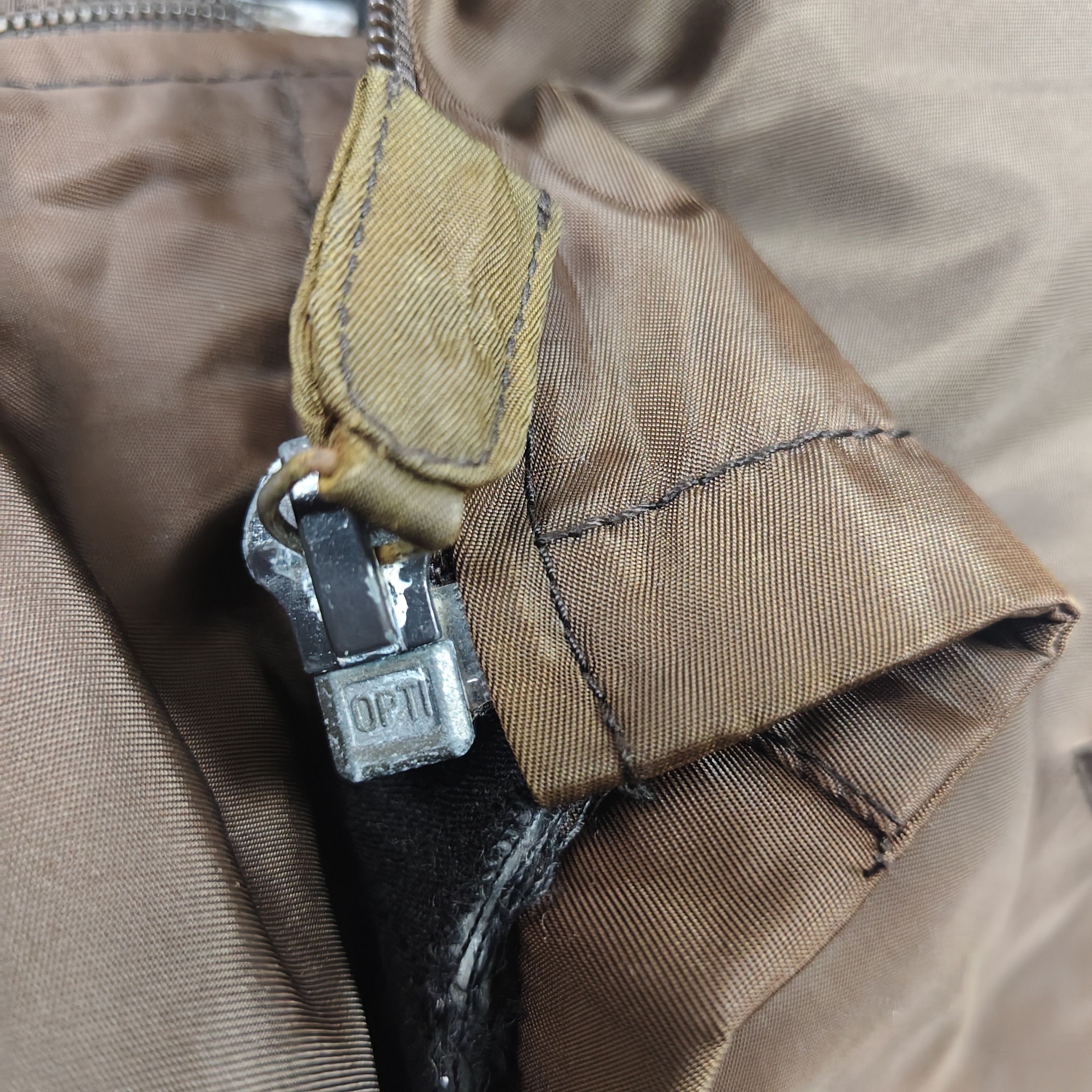 Prada Prada Nylon Washed Brown Jacket Made in Italy#J1 Size US M / EU 48-50 / 2 - 10 Thumbnail
