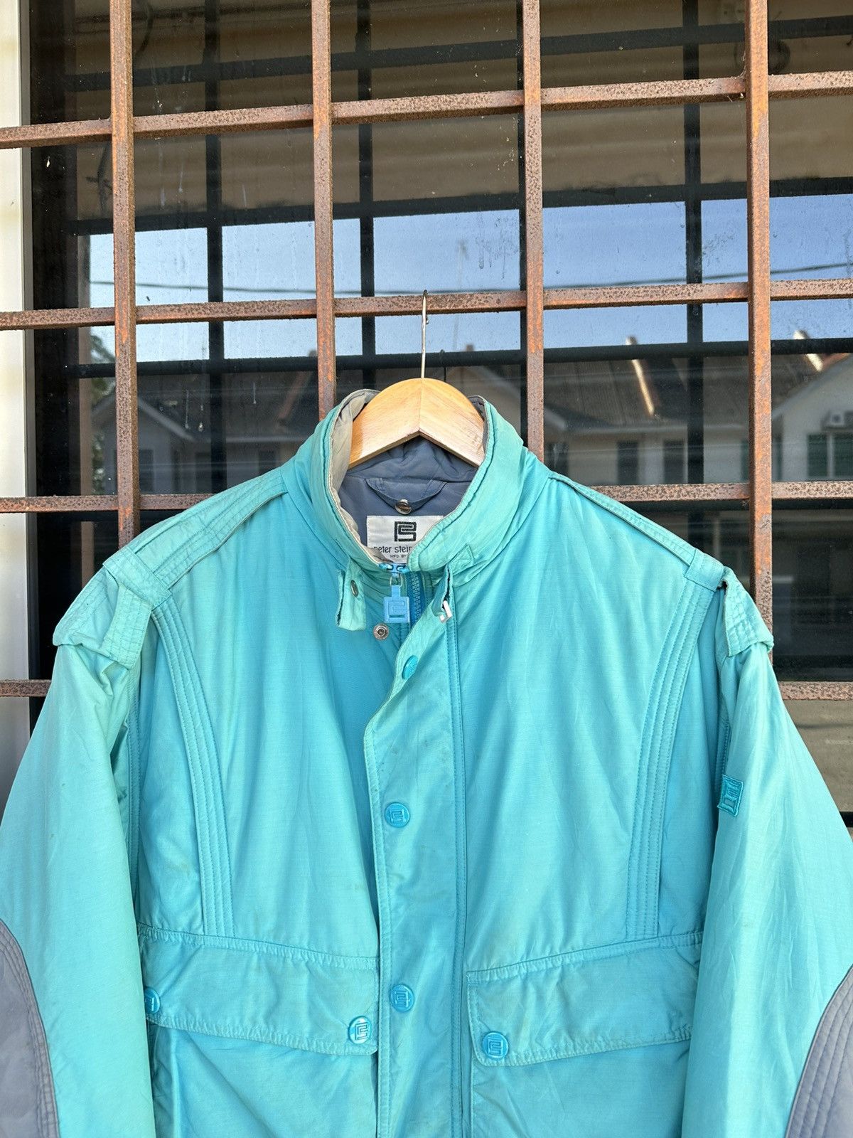 Vintage 👹Vintage Peter Steinebronn Asics Light Puffer Bomber Jacket Size US M / EU 48-50 / 2 - 4 Thumbnail
