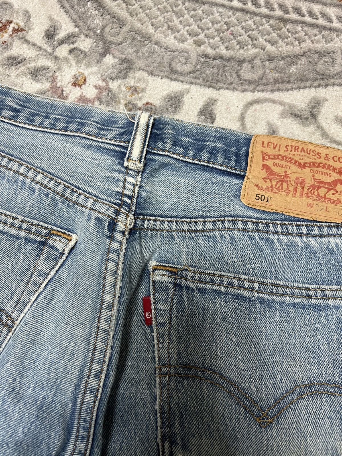 Levi's × Levi's Vintage Clothing LEVIS 501 32 x 30 DISTRESSED JEANS DENIM Size US 31 - 6 Thumbnail