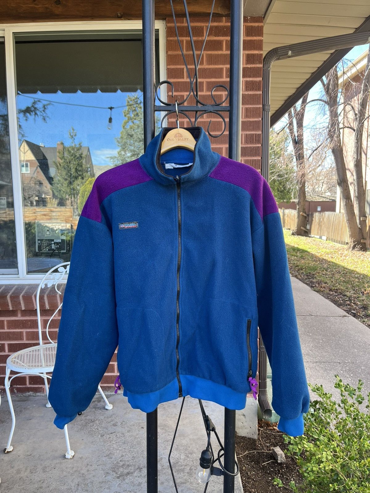 Columbia Vantage 90s Columbia sportswear blue fleece jacket Size US M / EU 48-50 / 2 - 1 Thumbnail