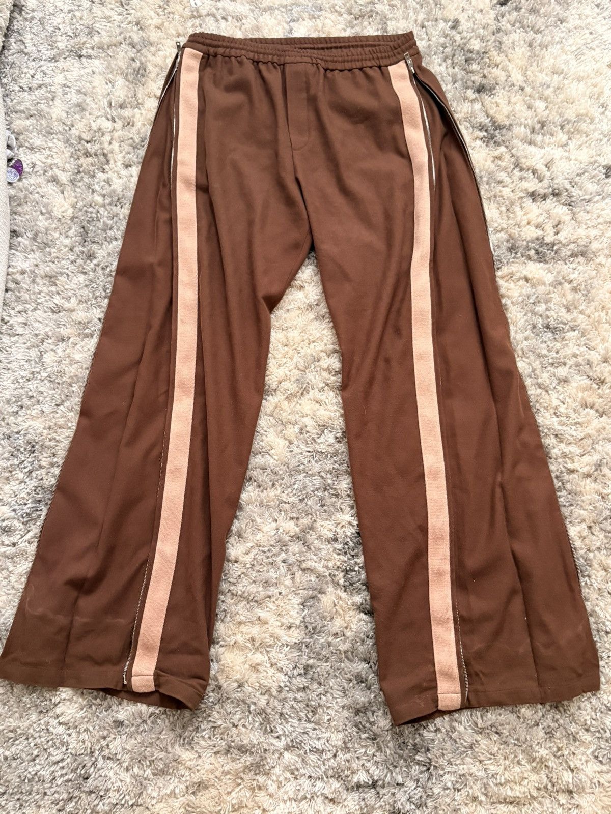Acne Studios Brown wool trousers Size US 34 / EU 50 - 2 Thumbnail