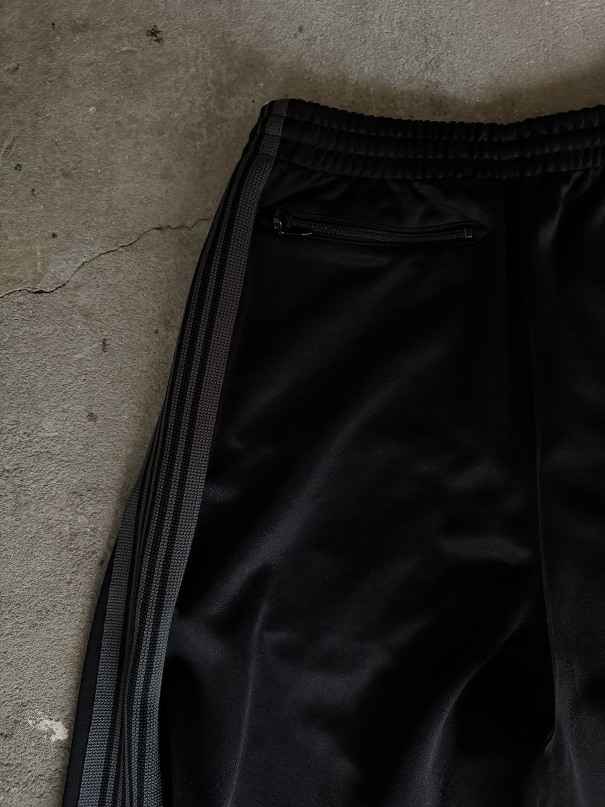 Needles Needles HD Track Pants Poly Smooth Black/Grey Size US 30 / EU 46 - 5 Thumbnail