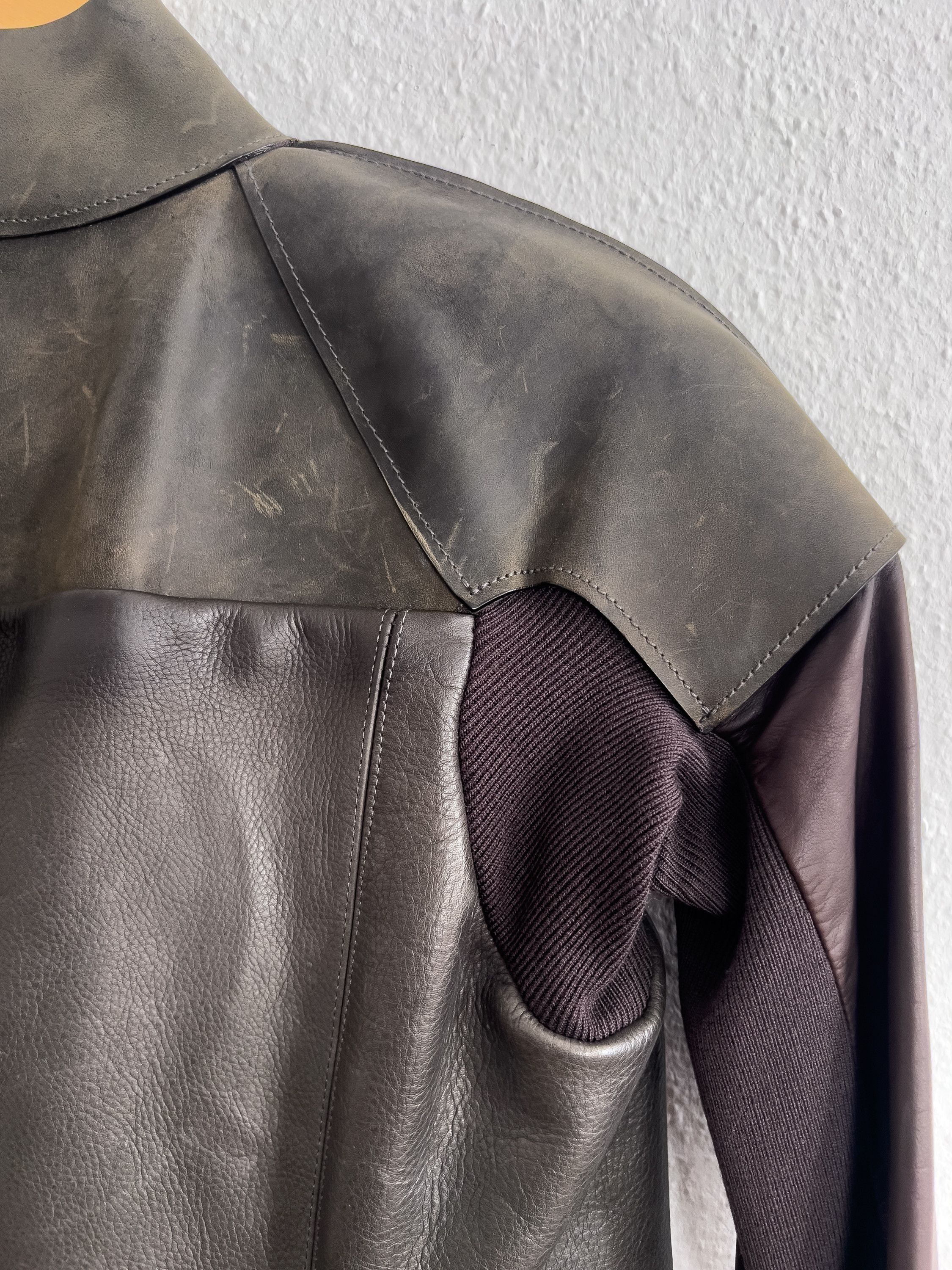 Rick Owens FW11 LIMO Leather Jacket Size XS / US 0-2 / IT 36-38 - 11 Thumbnail