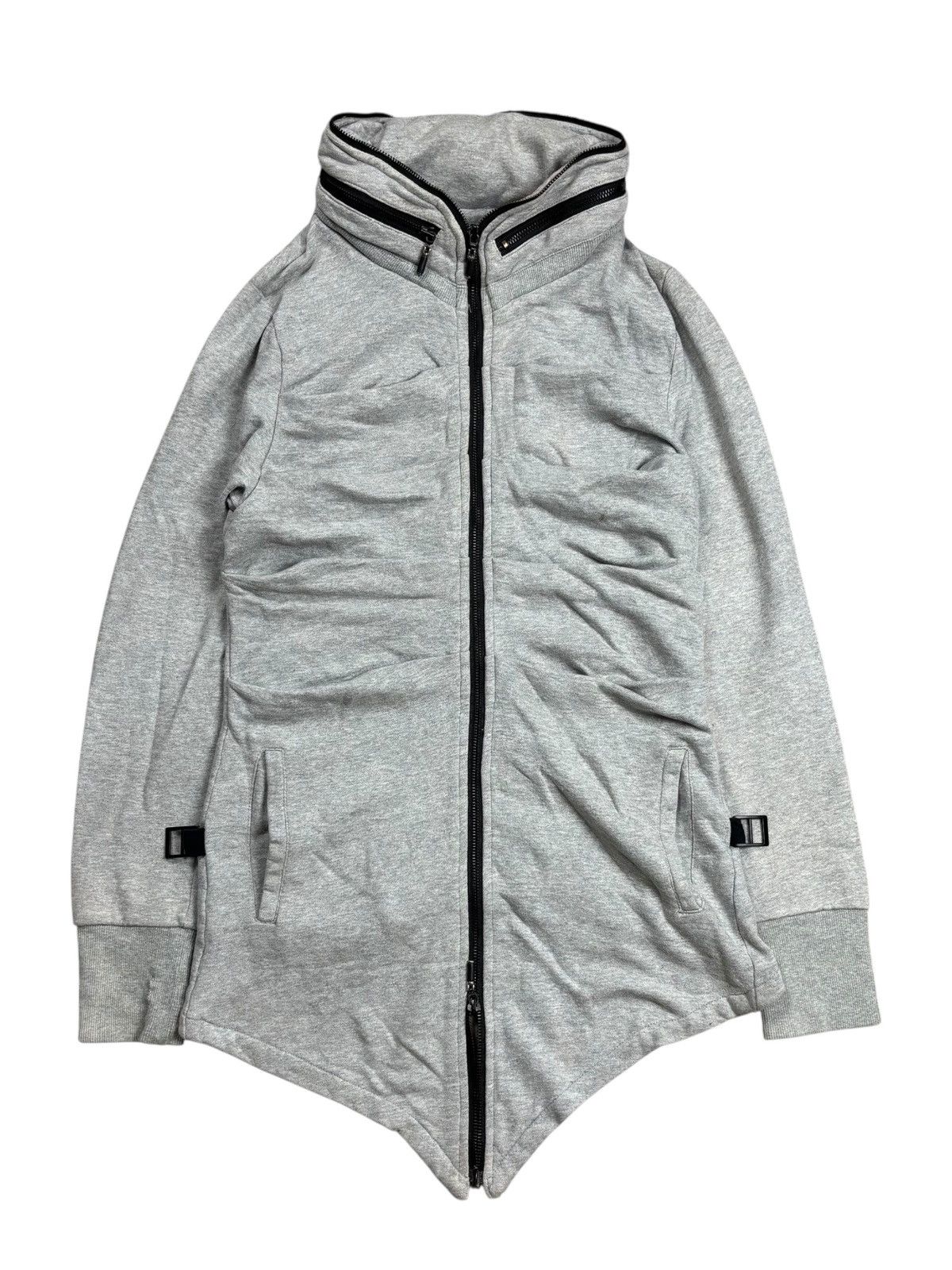 BUFFALO BOBS 2000s XFRM Gallery - Vkei Style Skull Bono Zip Hoodie Size US M / EU 48-50 / 2 - 3 Thumbnail
