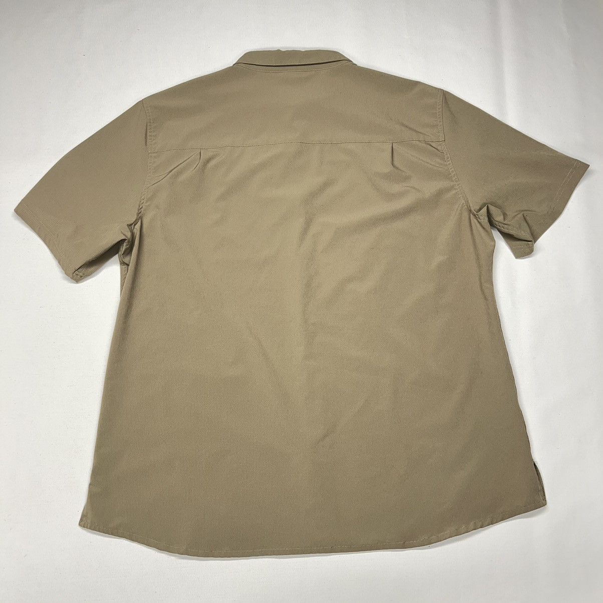 Other Gerry Button Up Shirt Woven Zip Chest Pocket Beige Hiking Size US XXL / EU 58 / 5 - 13 Thumbnail