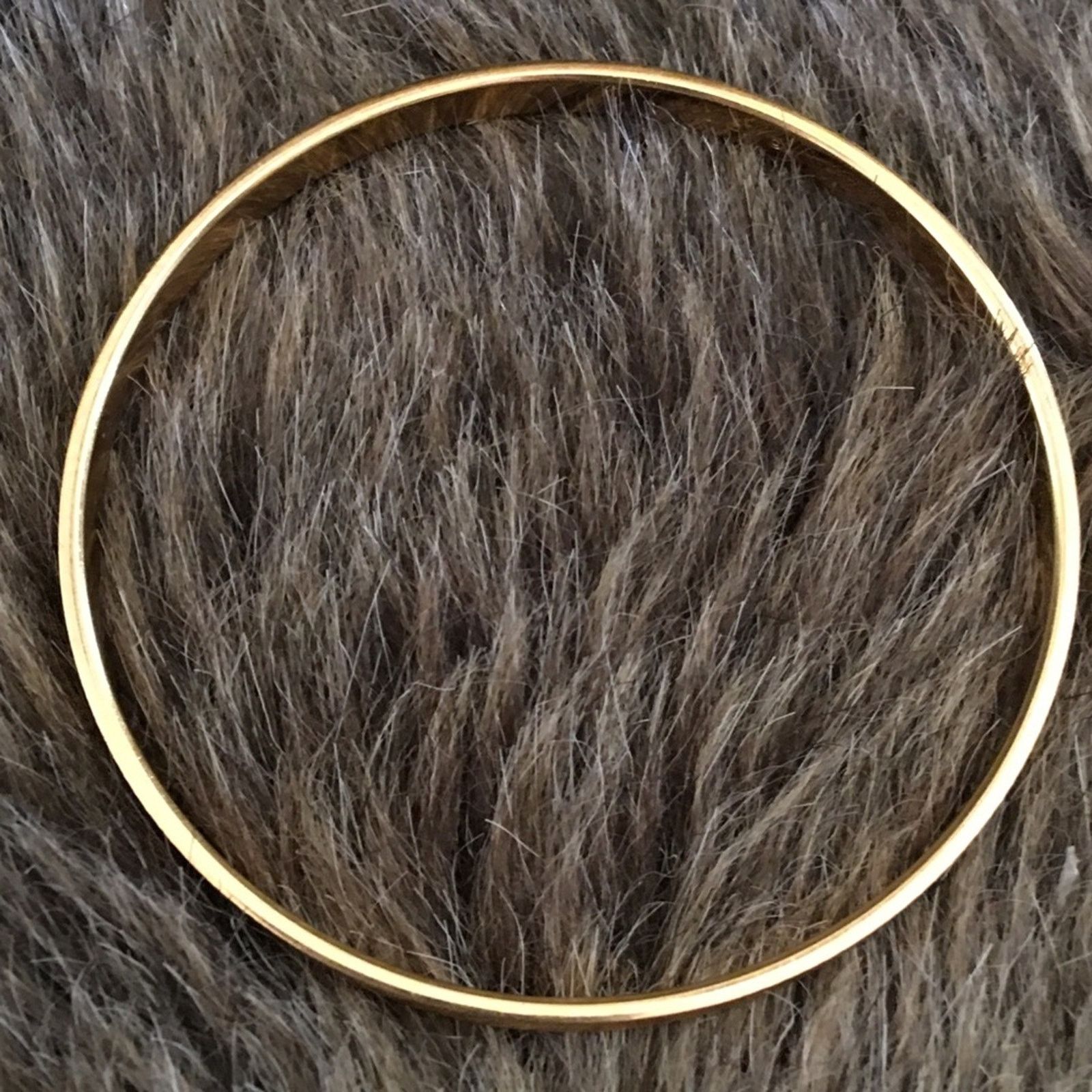 Monet Vintage Monet gold tone pattern bangle bracelet Size ONE SIZE - 5 Thumbnail