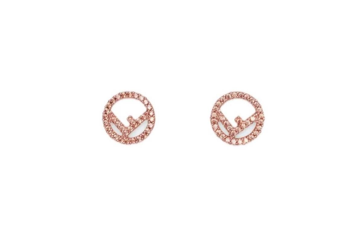 Fendi o1s1wg110925 Size:OS/F Is Fendi Earrings in Golden Size ONE SIZE - 1 Preview