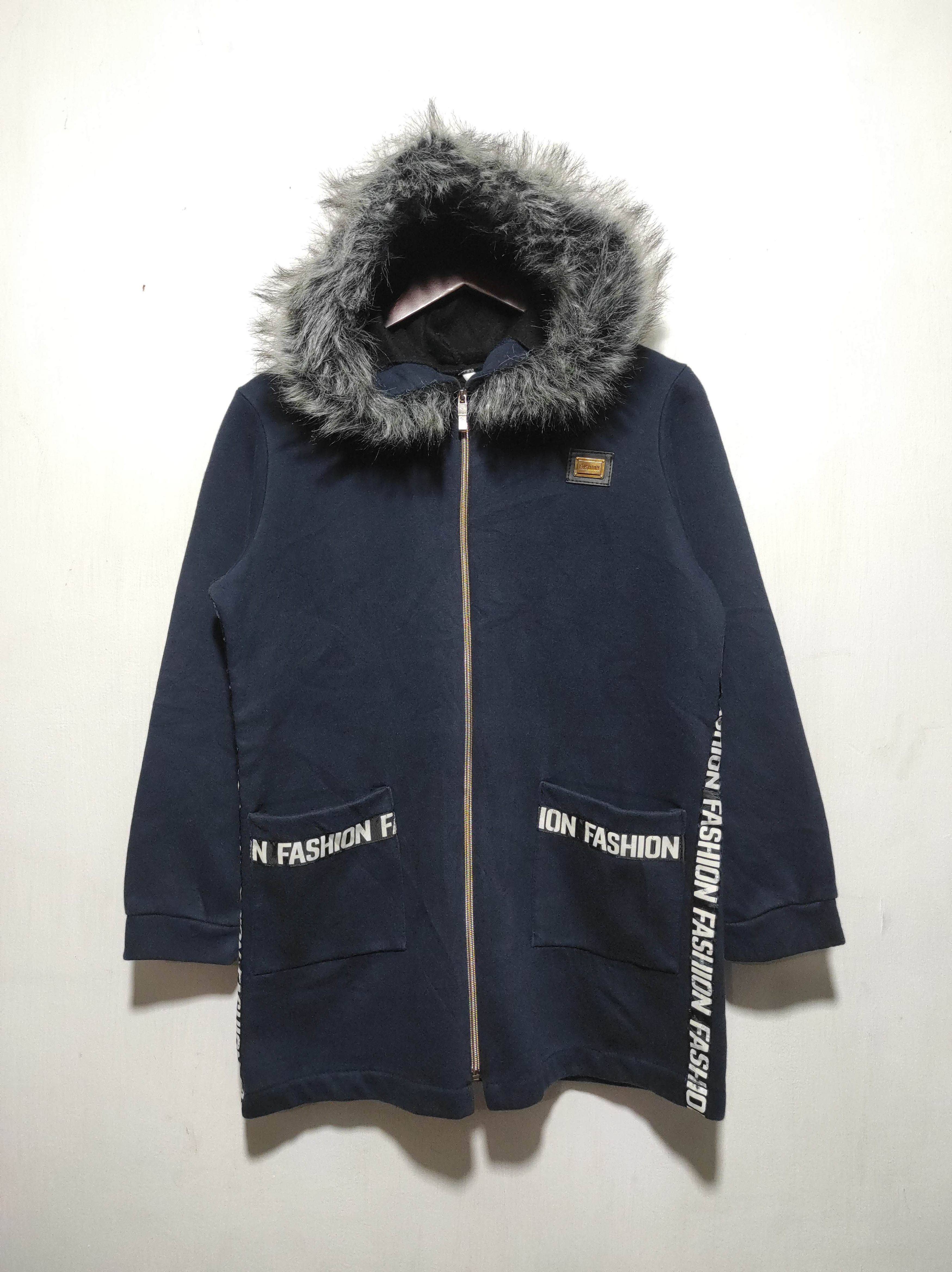 If Six Was Nine Exlusive Fur Hoodie ifsixwasnine lgb style Size M / US 6-8 / IT 42-44 - 2 Thumbnail