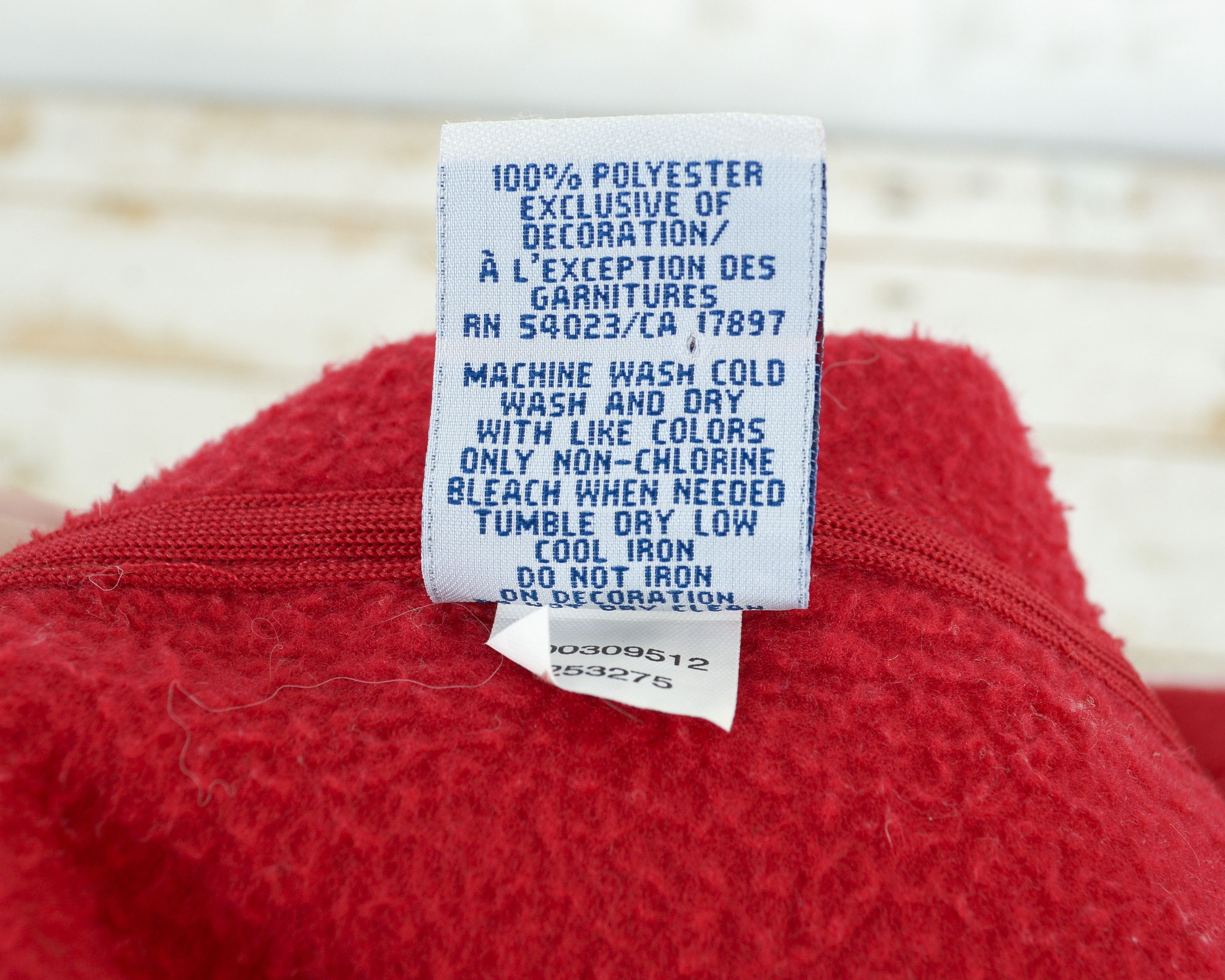 Old Navy y2k Men Fleece Hoodie Zip Jumper Sweatshirt Red Logo Top VTG Size US M / EU 48-50 / 2 - 8 Thumbnail