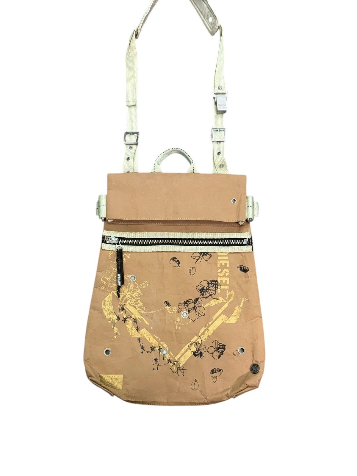 Diesel RARE VINTAGE DIESEL PAPER CROSSBODY BAG Size ONE SIZE - 3 Thumbnail