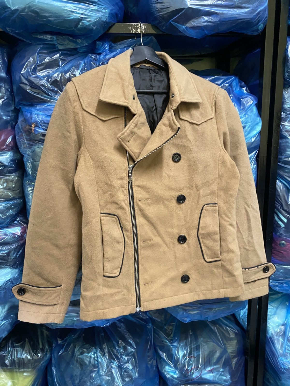 semanticdesign VINTAGE SEMANTIC DESIGN DOUBLE COLLAR JACKET Size US M / EU 48-50 / 2 - 3 Thumbnail