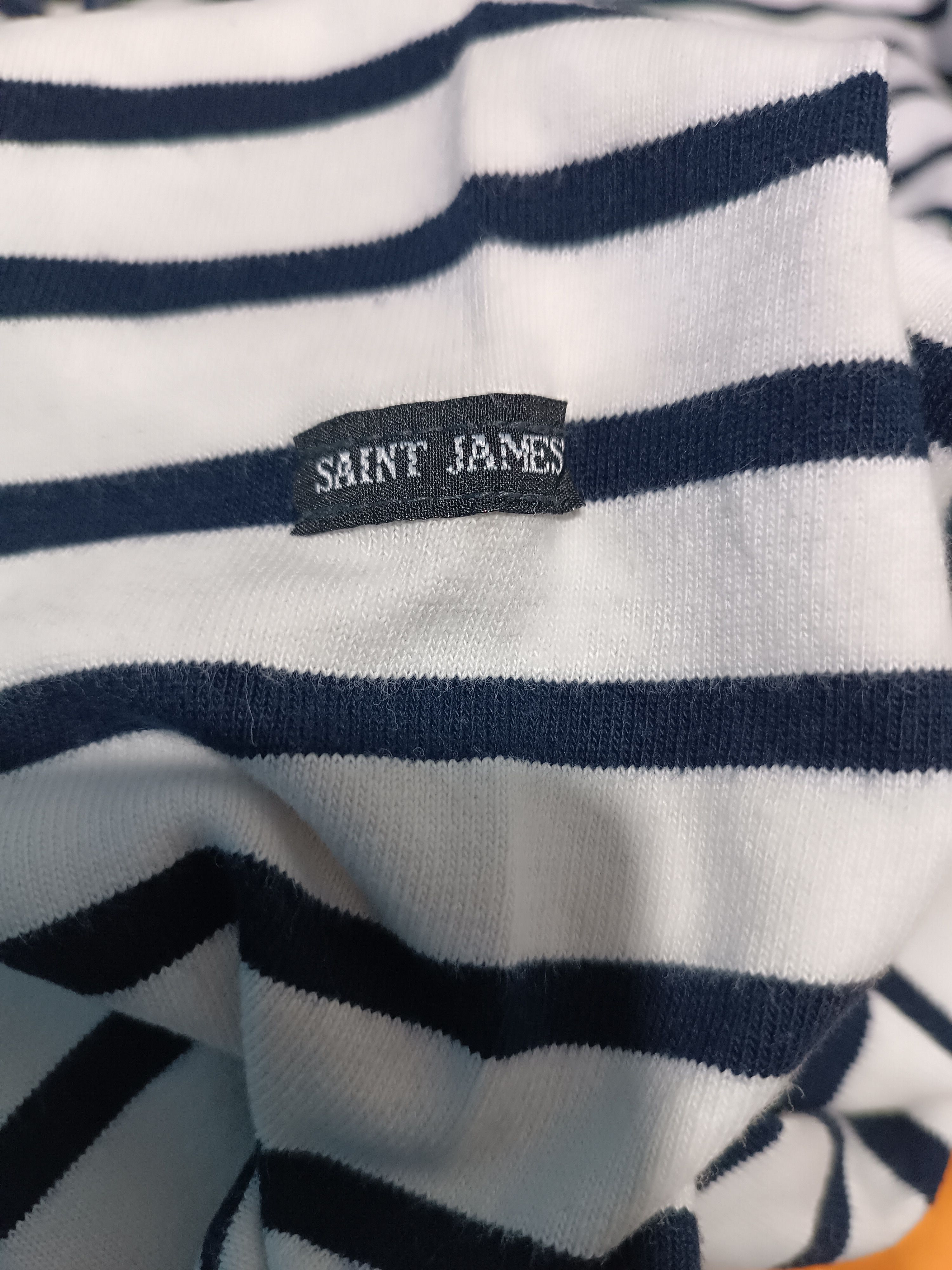 Saint James Saint James L'atelier Long Sleeve Striped Sailor T-shirt Size US M / EU 48-50 / 2 - 7 Thumbnail