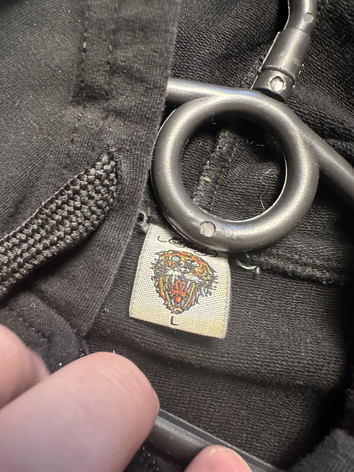 Ed Hardy × Vintage Vintage Ed Hardy rare logo zip hoodie women M Size M / US 6-8 / IT 42-44 - 7 Thumbnail