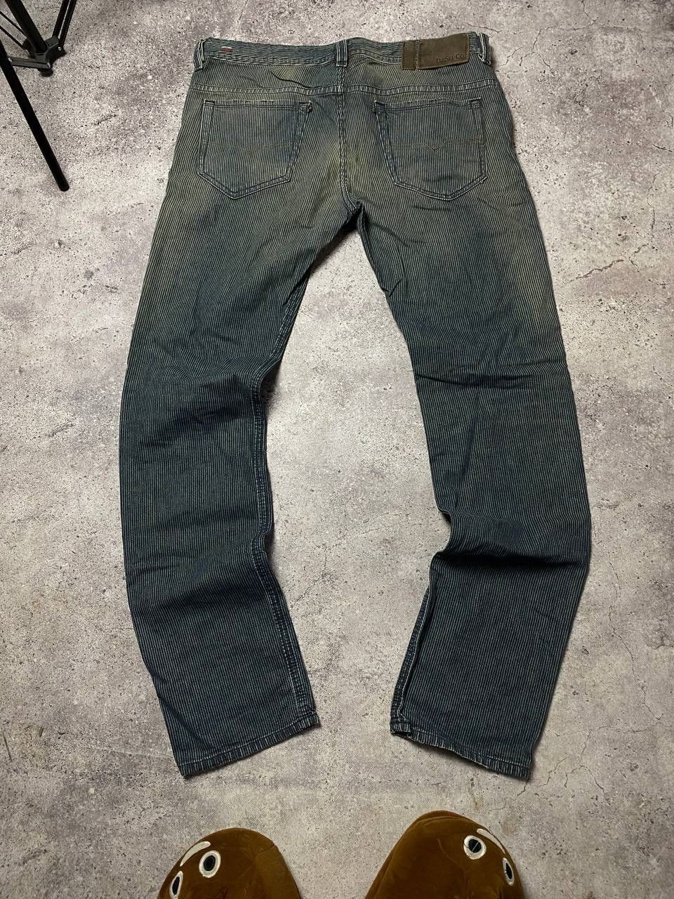 Diesel × If Six Was Nine × Le Grande Bleu (L.G.B.) Vintage Diesel Thavar Junya Watanabe style Faded Pants Size US 36 / EU 52 - 13 Thumbnail