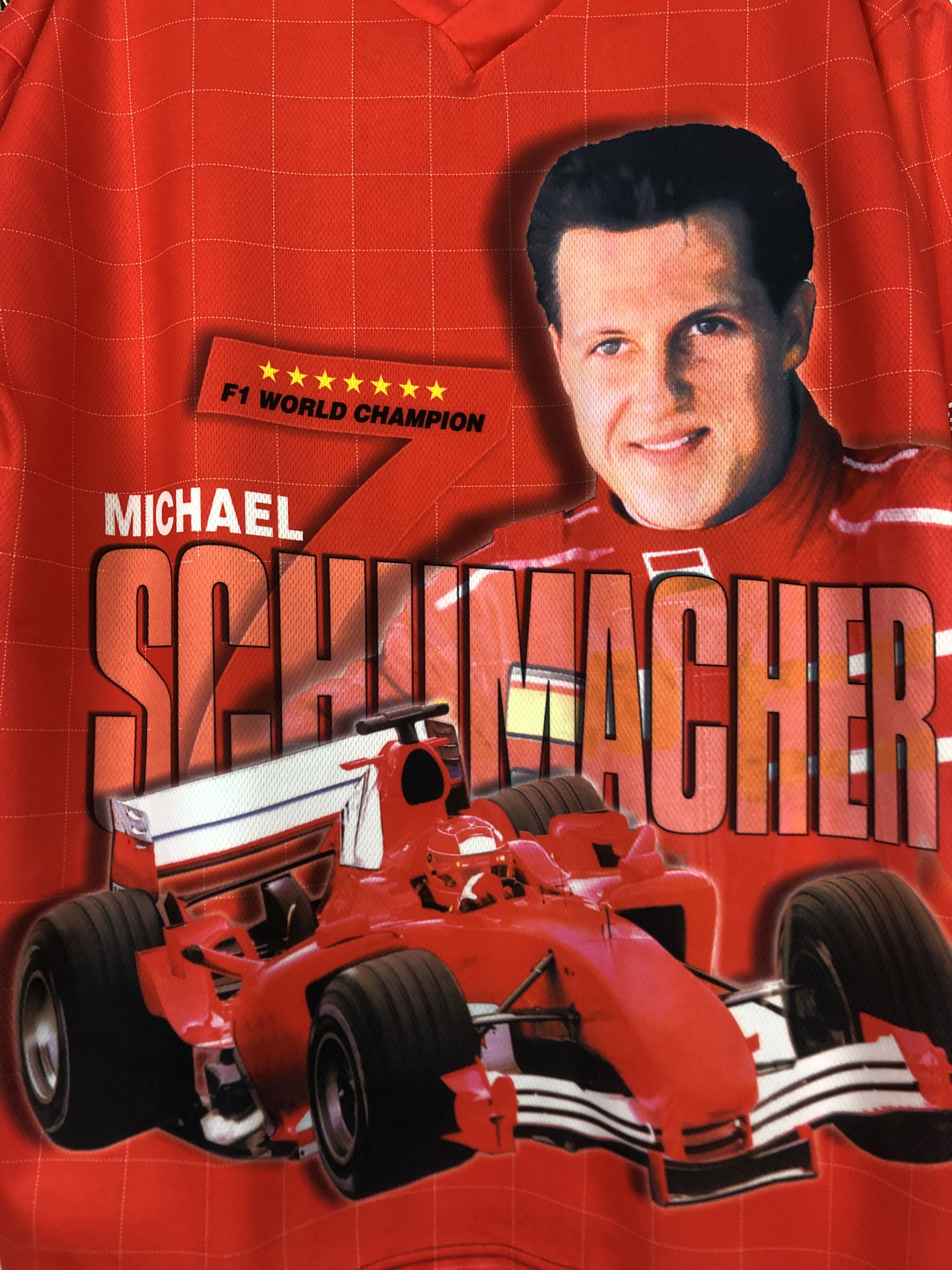 Ferrari Vintage Michael Schumacher Ferrari Racing Jersey Shirt Rare Size US XXL / EU 58 / 5 - 5 Thumbnail