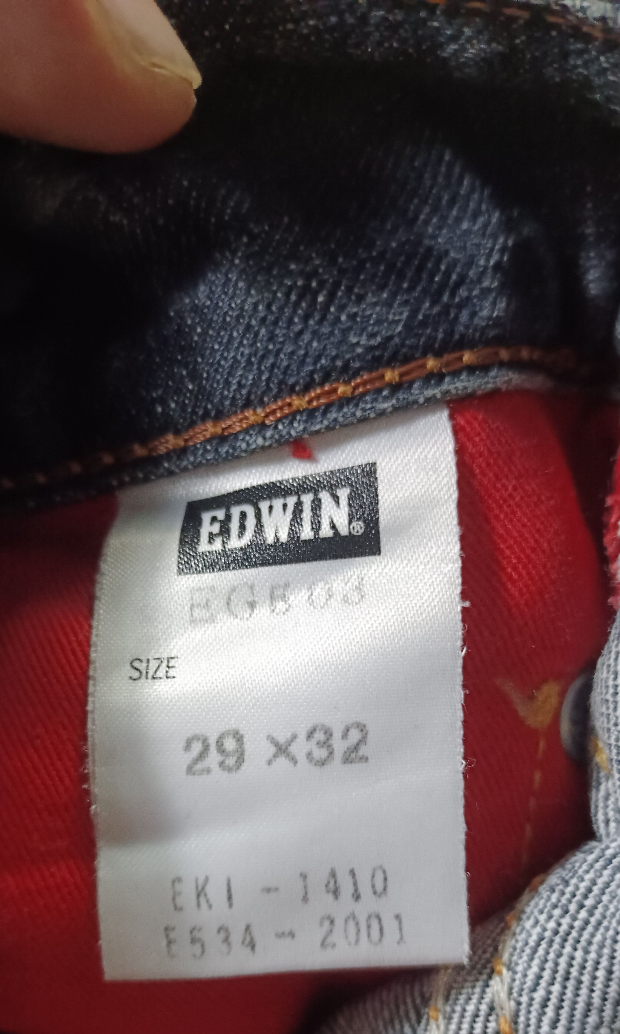 Edwin Vintage Edwin Blue Trip Edgeline 503 Distressed Denim Size US 32 / EU 48 - 12 Thumbnail