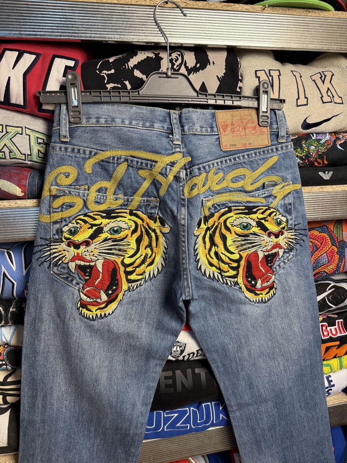 Ed Hardy 07’ Ed Hardy “Tiger” jeans Size US 30 / EU 46 - 3 Thumbnail