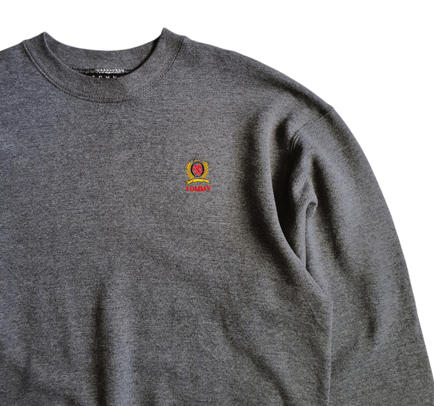 Tommy Hilfiger × Vintage TOMMY HILFIGER 1990s Classic Logo Sweatshirt size Large Size US L / EU 52-54 / 3 - 6 Thumbnail