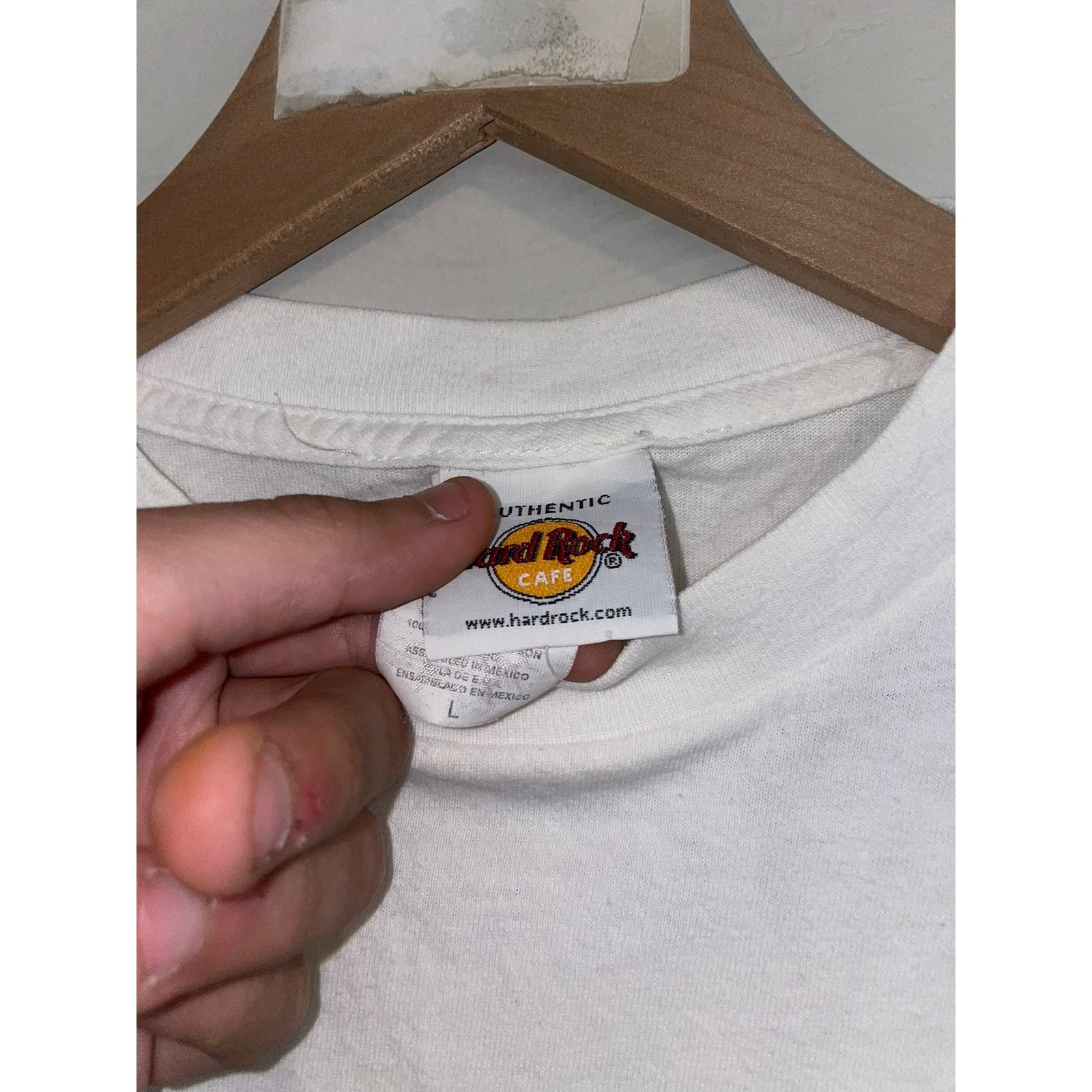 Hard Rock Cafe Womens Hard Rock Cafe Shirt Top Tee Georgia Peaches Vintage Size L / US 10 / IT 46 - 4 Thumbnail