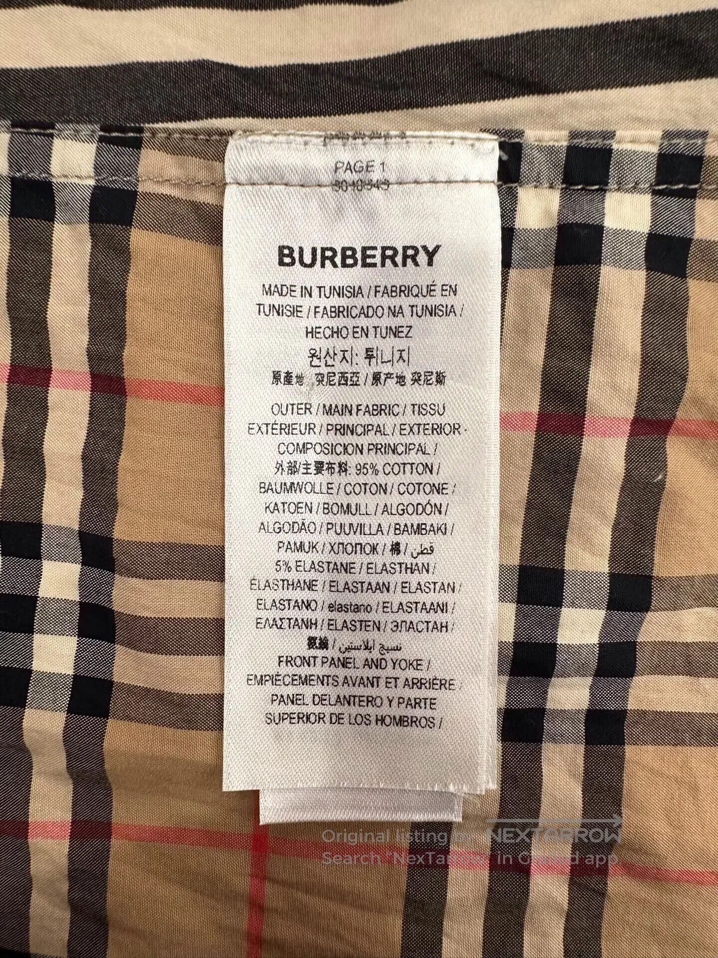 Burberry Burberry London Men's Long. Size US S / EU 44-46 / 1 - 8 Thumbnail