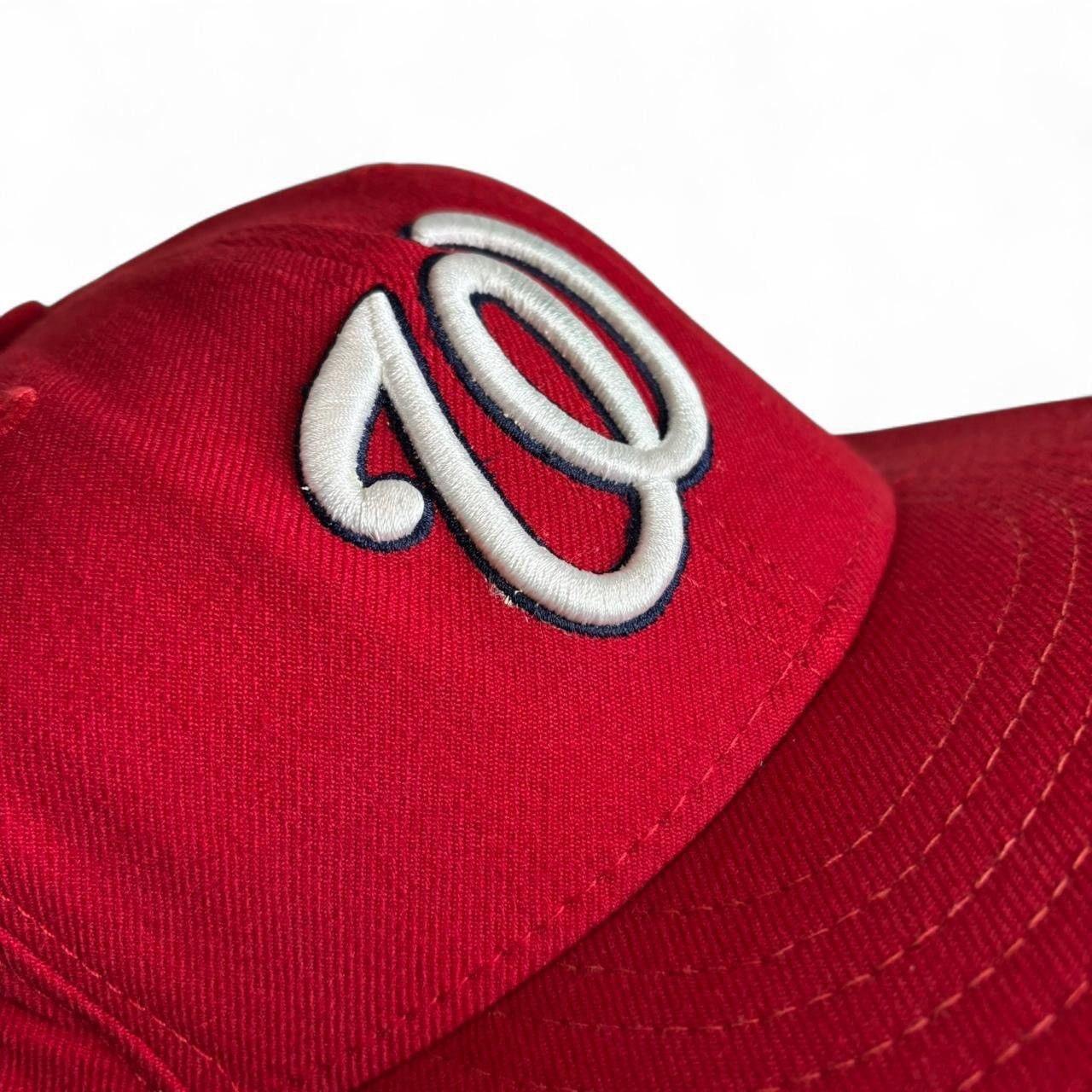 New Era New Era Washington Nationals Red Fitted Baseball Cap Hat Size ONE SIZE - 4 Thumbnail