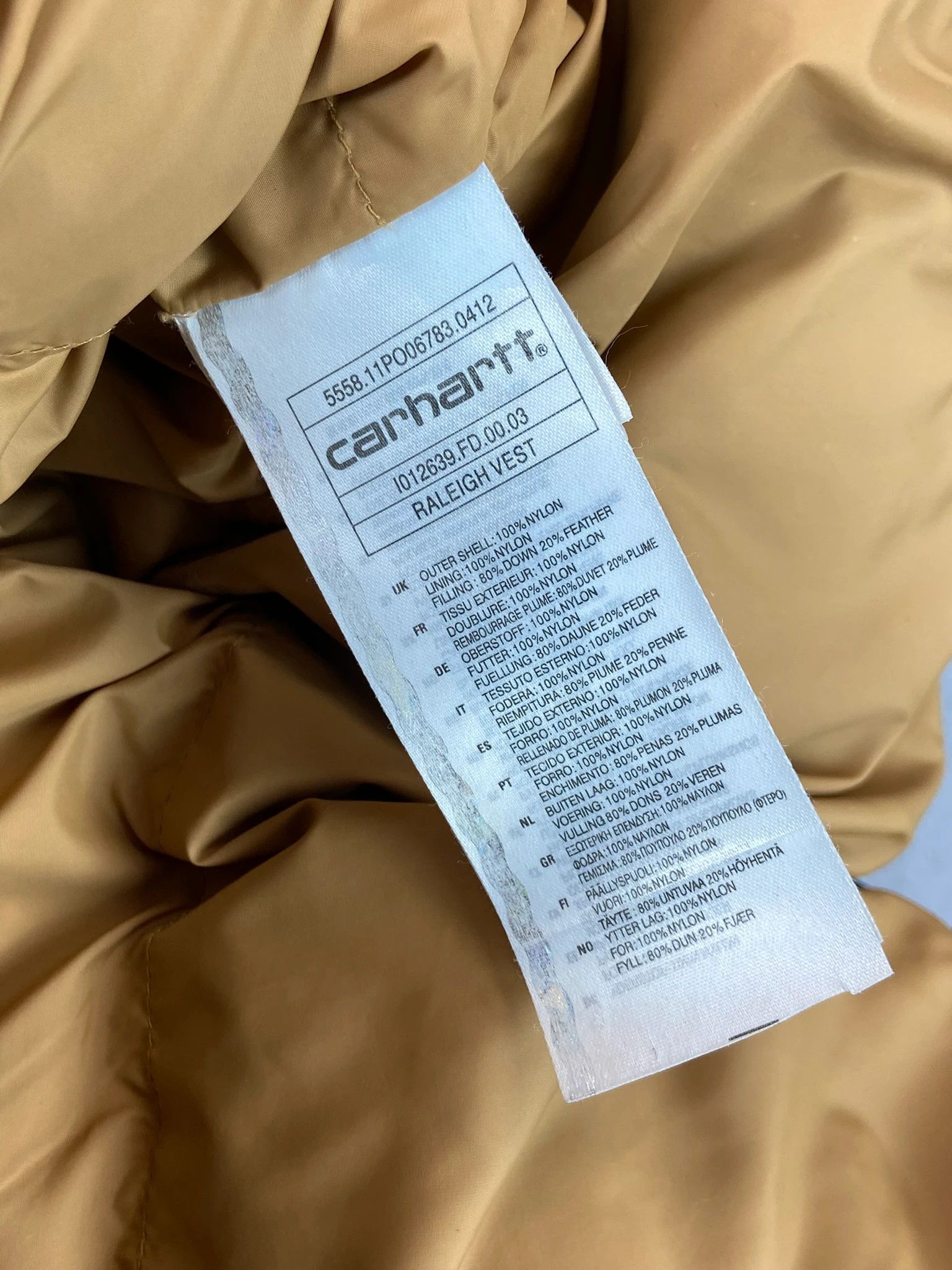 Carhartt Vest Carhartt navy spellout mini patch vintage workwear Size US M / EU 48-50 / 2 - 7 Thumbnail