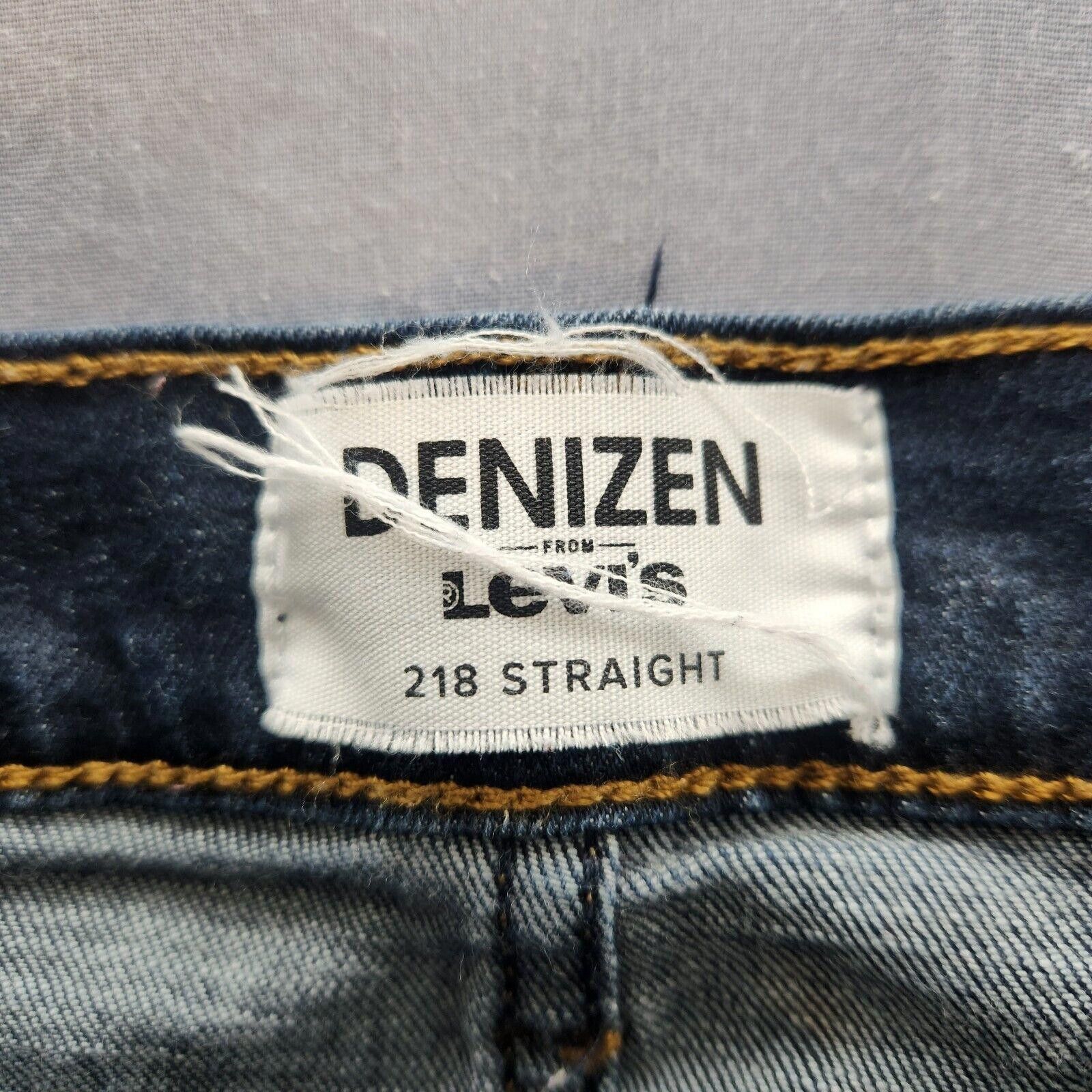 Levi's Sz 38x32 Mens Jeans Denizen Levis 218 Straight Fit Size US 38 / EU 54 - 5 Thumbnail