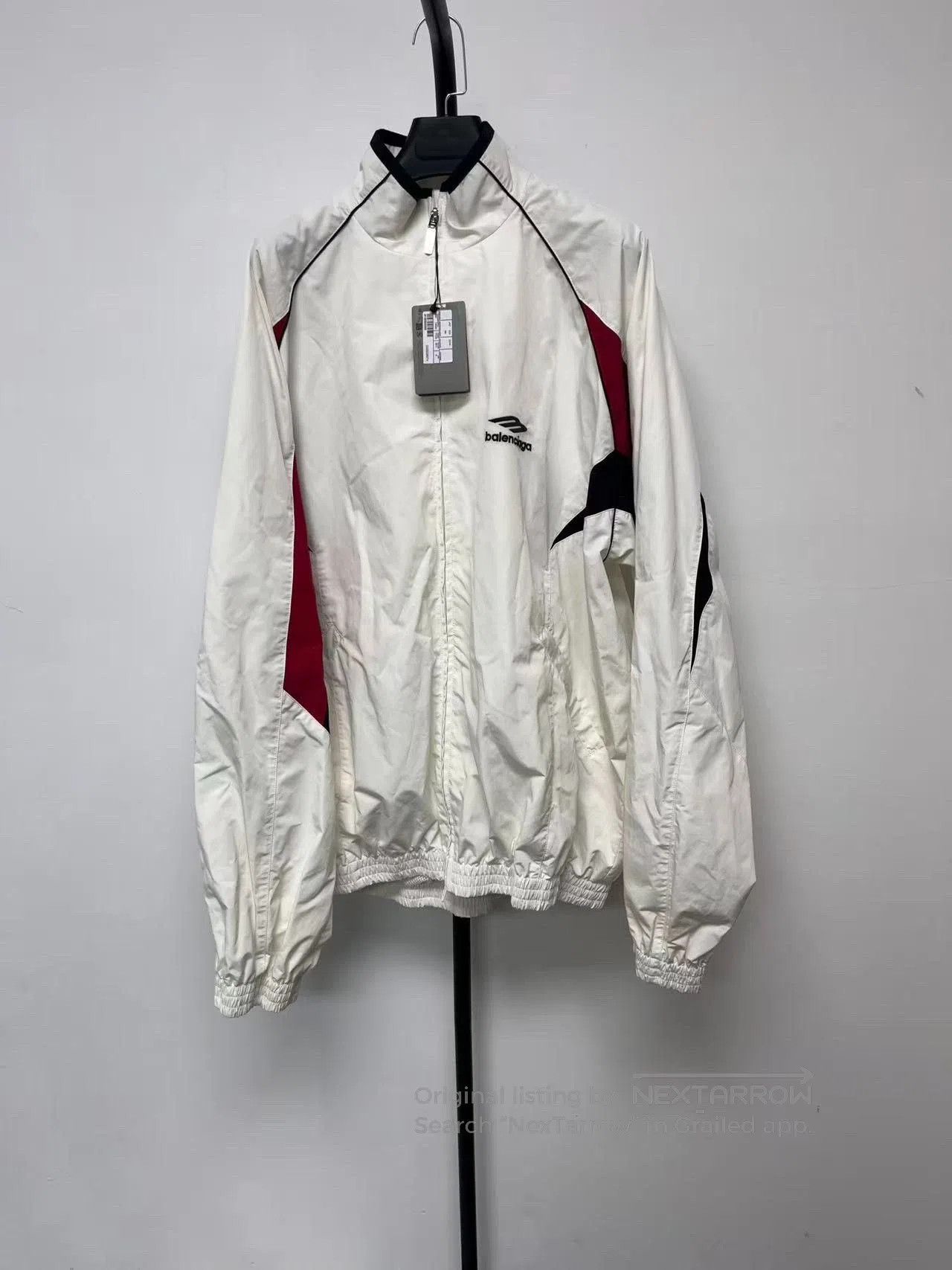 Balenciaga Balenciaga Colorblock Logo Oversized Zipper Jacket. Size US S / EU 44-46 / 1 - 1 Thumbnail