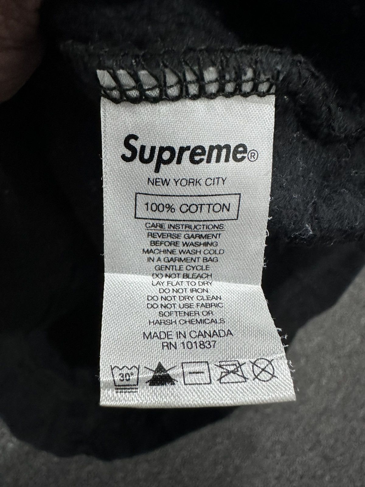 Supreme Supreme Reflective Hoodie Sweatshirt Size US L / EU 52-54 / 3 - 6 Thumbnail