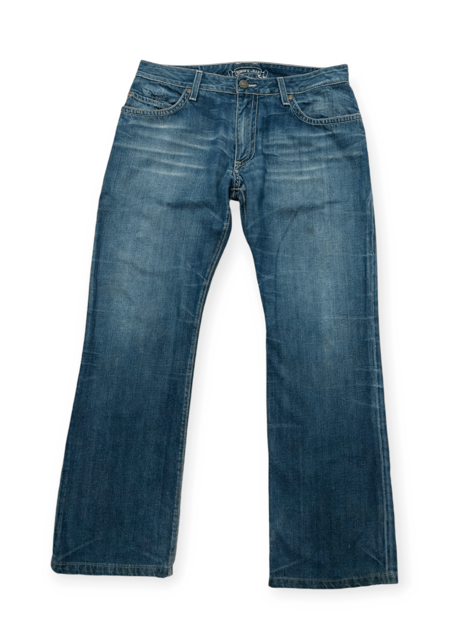Robins Jeans Robins Jeans Flare Buckle Back Stylish Pocket Size US 34 / EU 50 - 2 Thumbnail