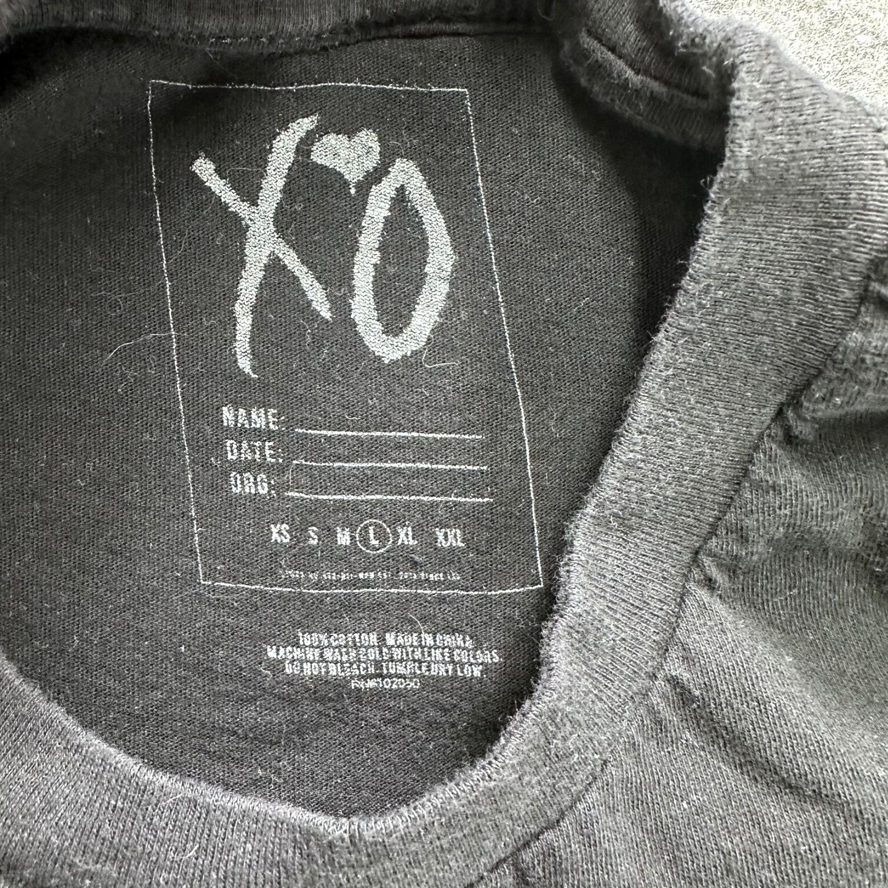 Olive XO Asia Live In Concert Shirt Mens L Black 2018 Tour Graphic Music Tee Size US L / EU 52-54 / 3 - 3 Thumbnail