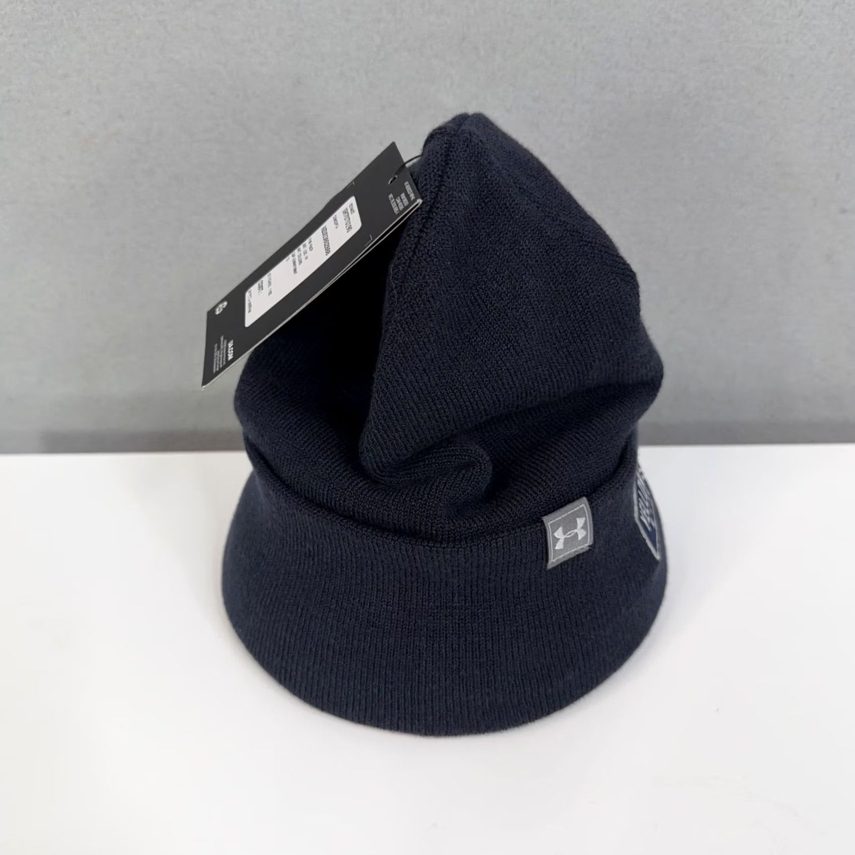 Under Armour Under Armour Hat Mens One Size Blue Beanie Yellowstone Wyoming Cuffed Winter NWT Size ONE SIZE - 4 Thumbnail
