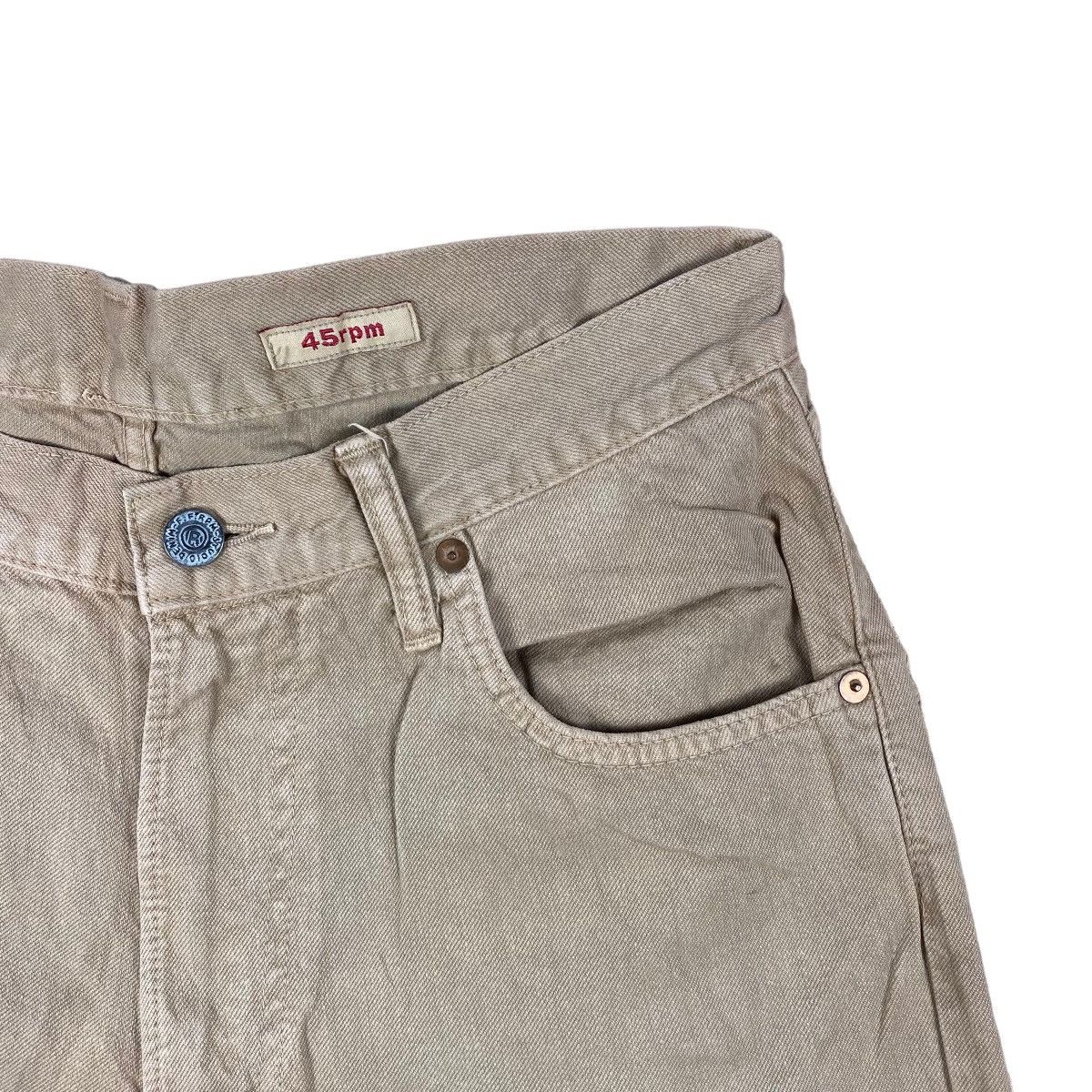 45rpm × Japanese Brand VINTAGE 45RPM DENIM Size US 31 - 3 Thumbnail