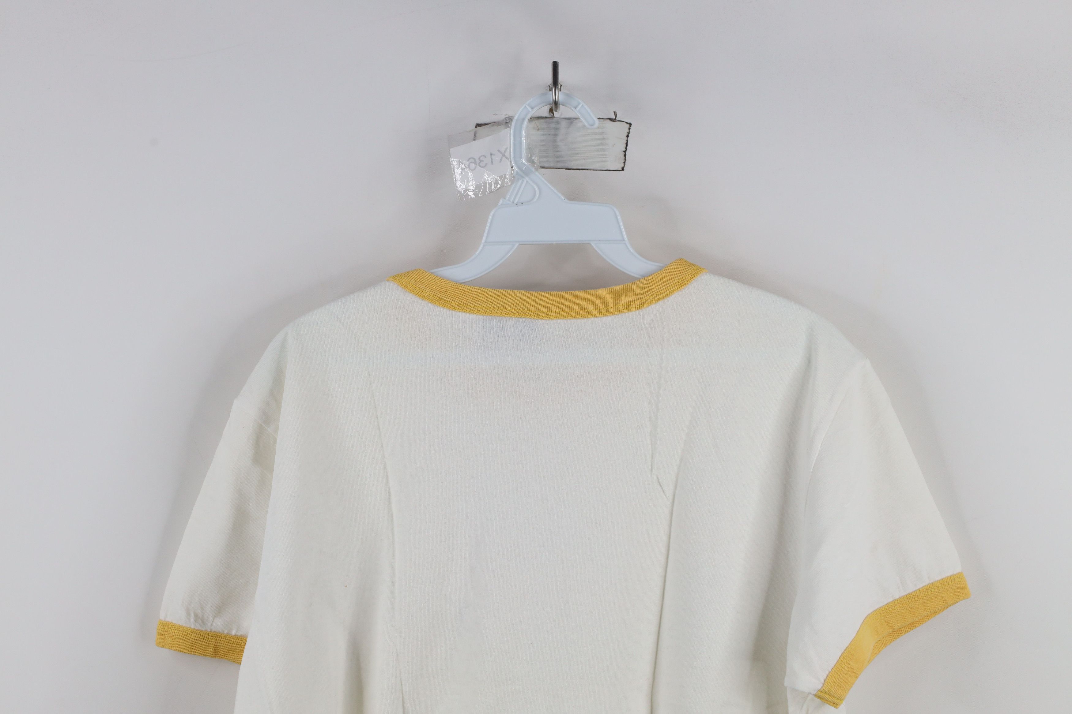 American Eagle Outfitters × Vintage Vintage 90s American Eagle Surfing Ringer T-Shirt USA Size L / US 10 / IT 46 - 12 Thumbnail