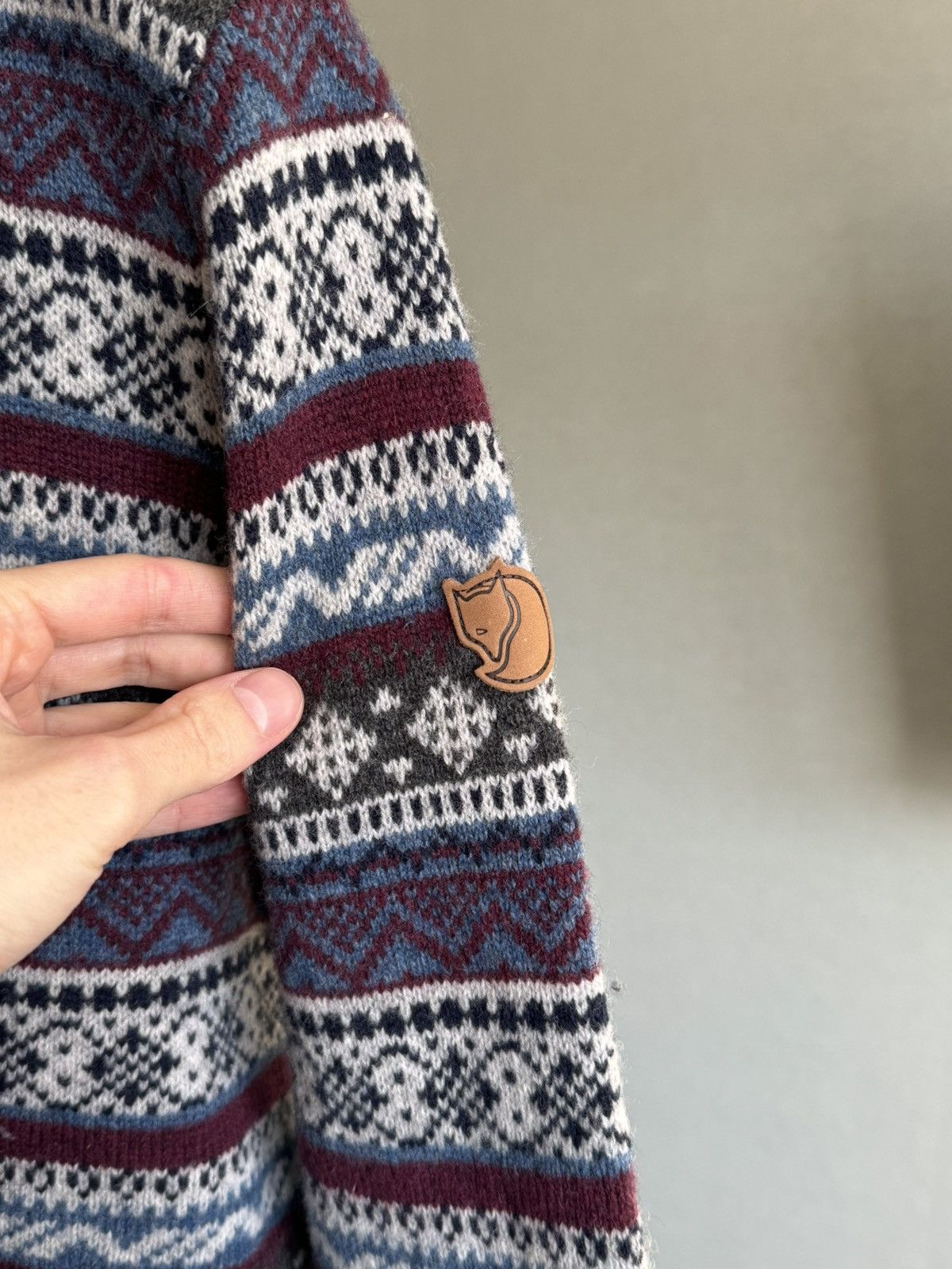 Fjallraven Fjallraven Övik Folk Knit Size L / US 10 / IT 46 - 3 Thumbnail