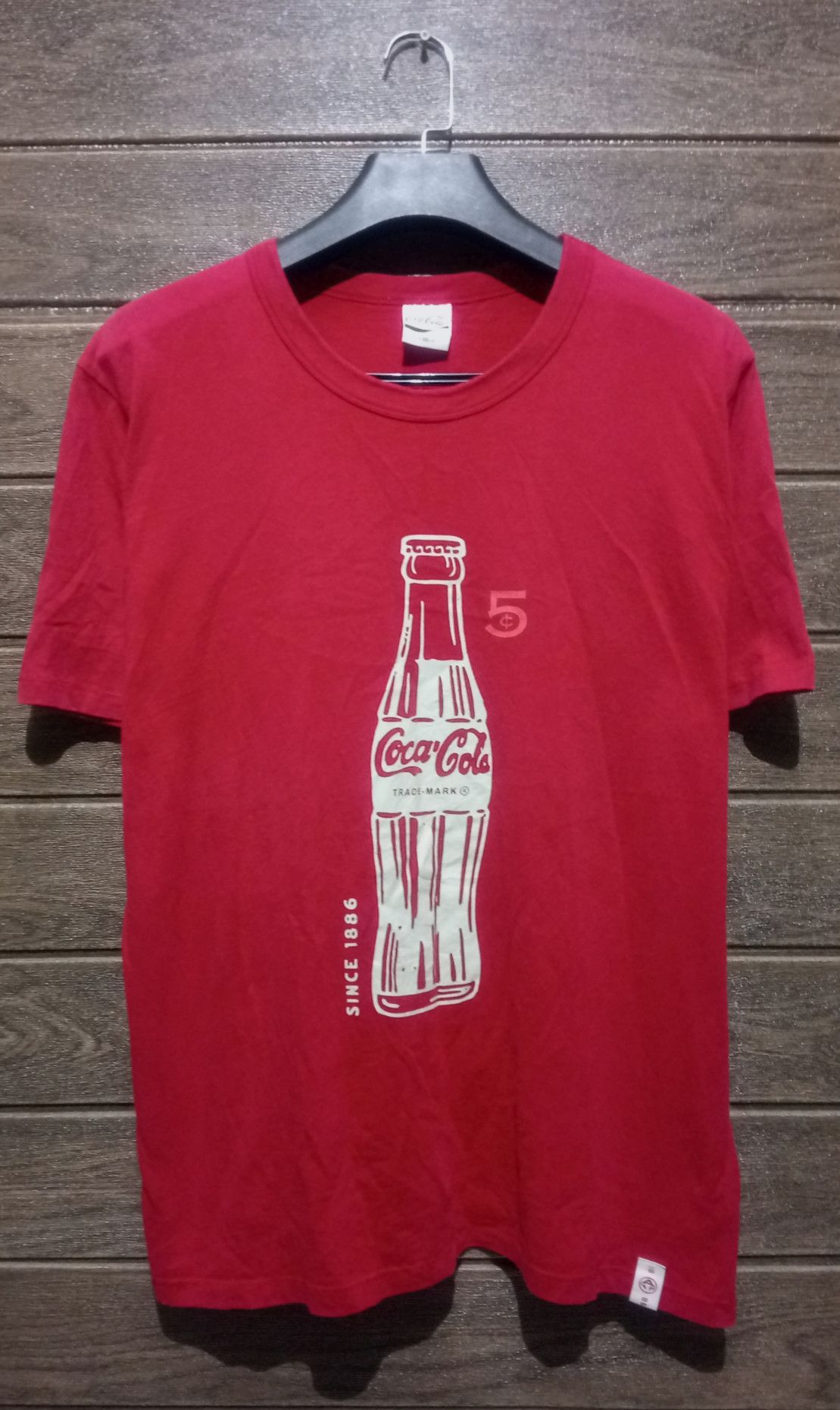 Coca Cola Vintage Single Stitch Coca Cola Bottle Tee Very Rare Size US XXL / EU 58 / 5 - 1 Thumbnail