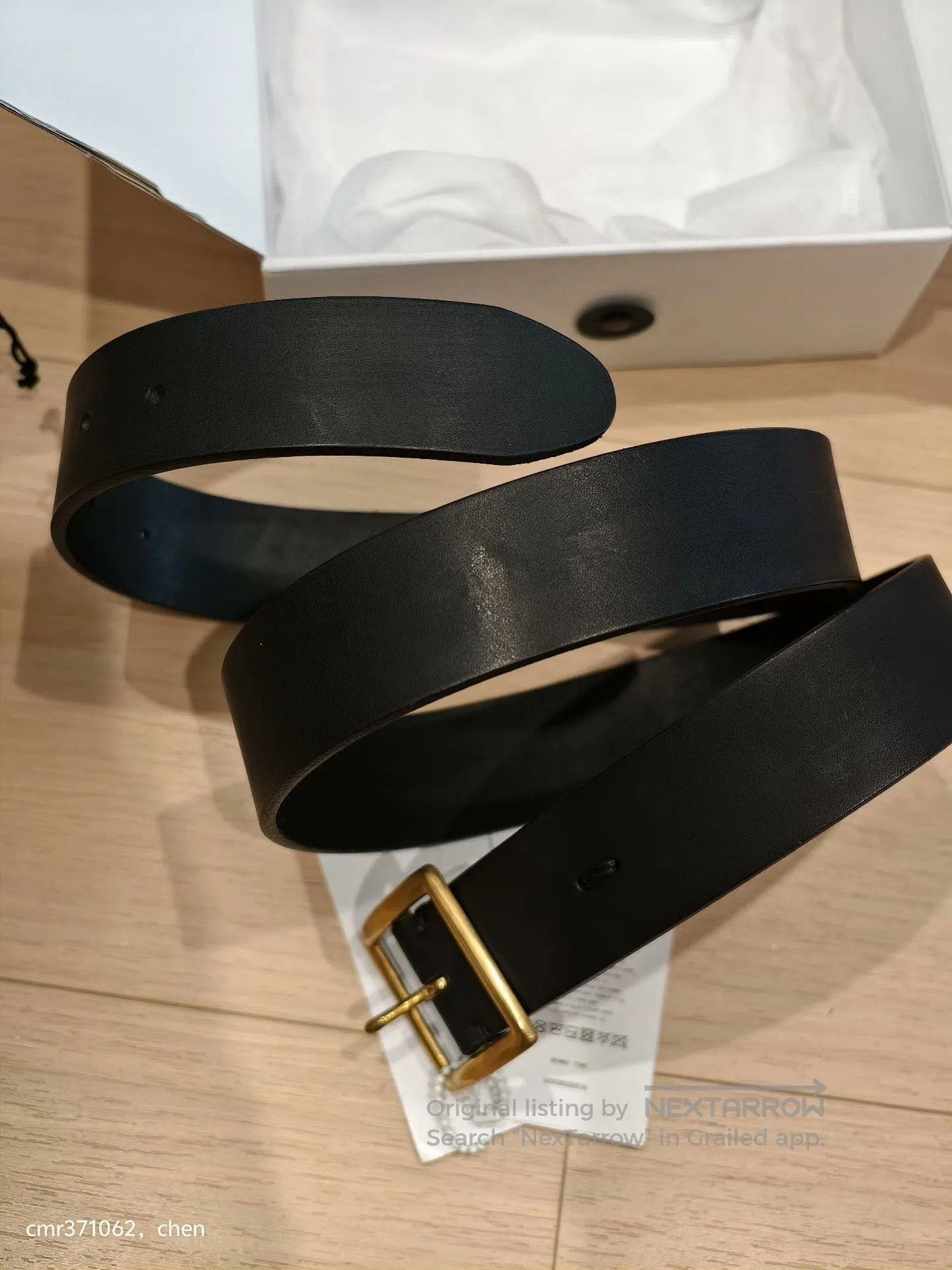 Visvim VISVIM 24AW PLAIN BELT 40MM. Size ONE SIZE - 2 Thumbnail