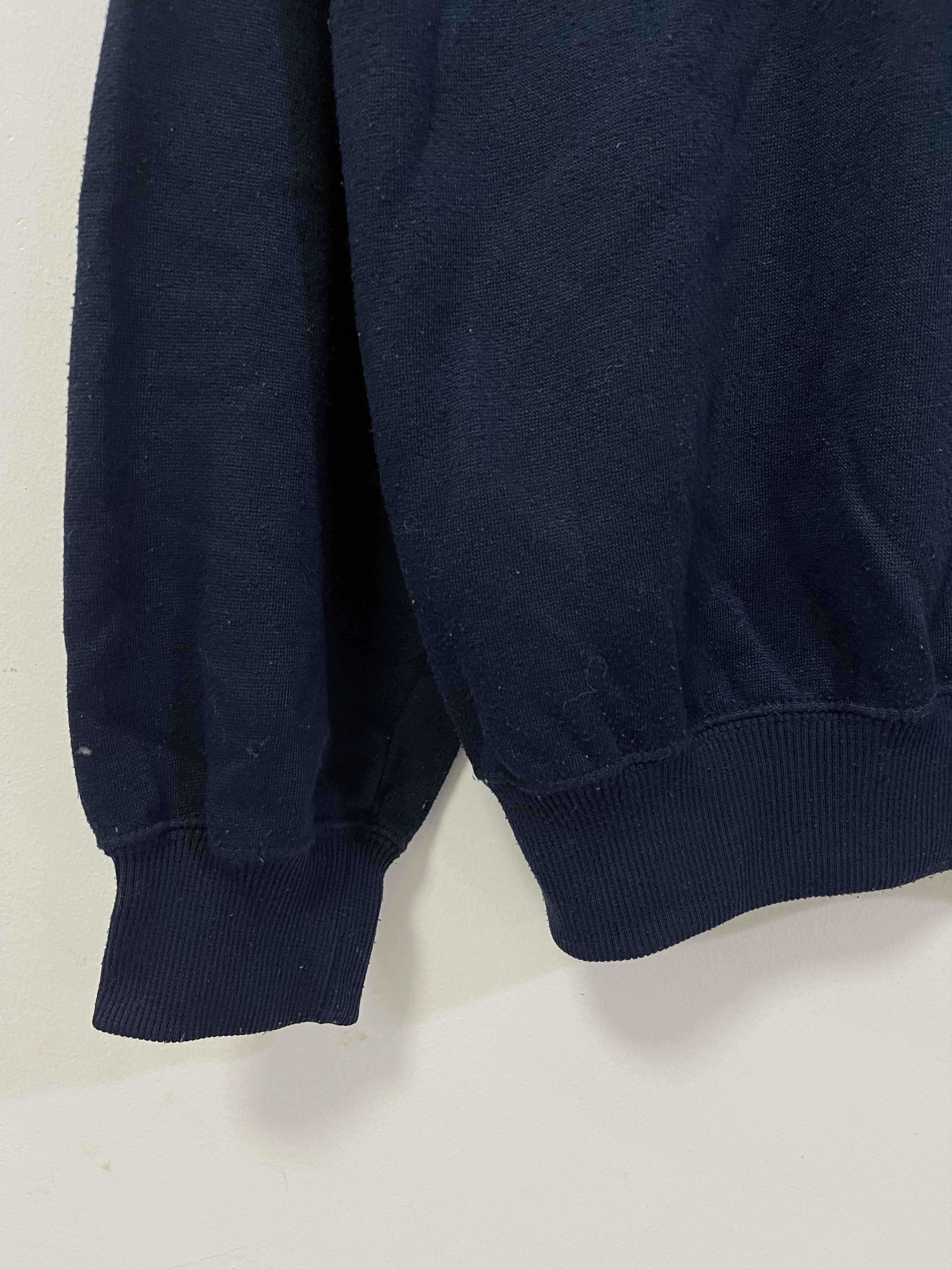 Japanese Brand × Vintage Vintage Check Mate Mini Logo Half Zip Sweatshirt Size US M / EU 48-50 / 2 - 9 Thumbnail