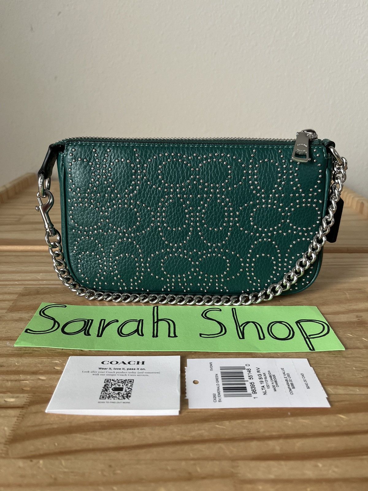 Coach Coach Nolita 19 With Signature Rivets Size ONE SIZE - 3 Thumbnail