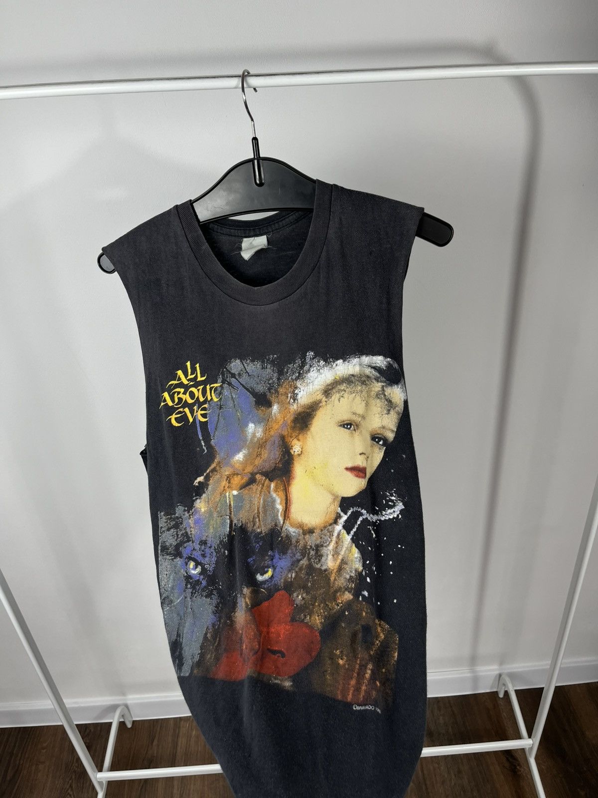 Other Vintage All About Eve 1989 Tour T Shirt Sleeveless Faded Tee Size US S / EU 44-46 / 1 - 8 Thumbnail
