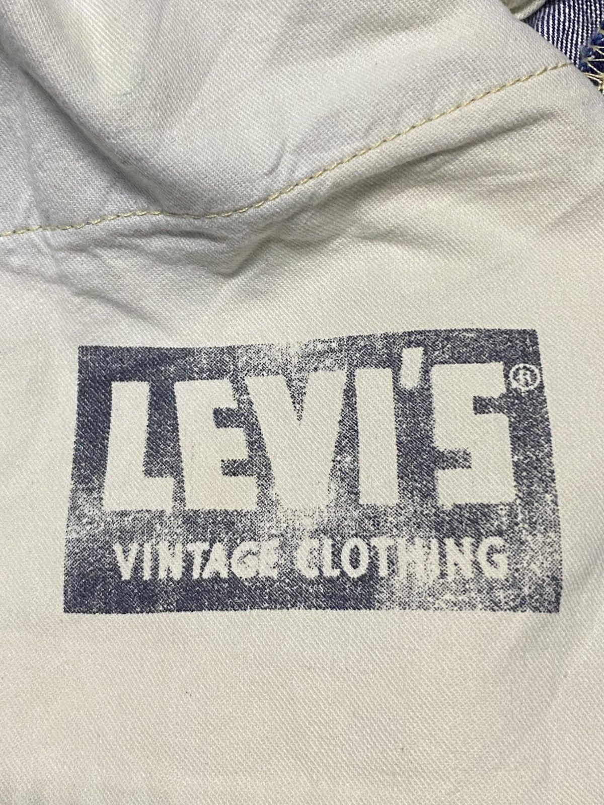 Levi's Vintage Clothing LVC 501 xx BigE ButtonFly Twist Leg Selvedge Repair Jeans Size US 32 / EU 48 - 21 Thumbnail