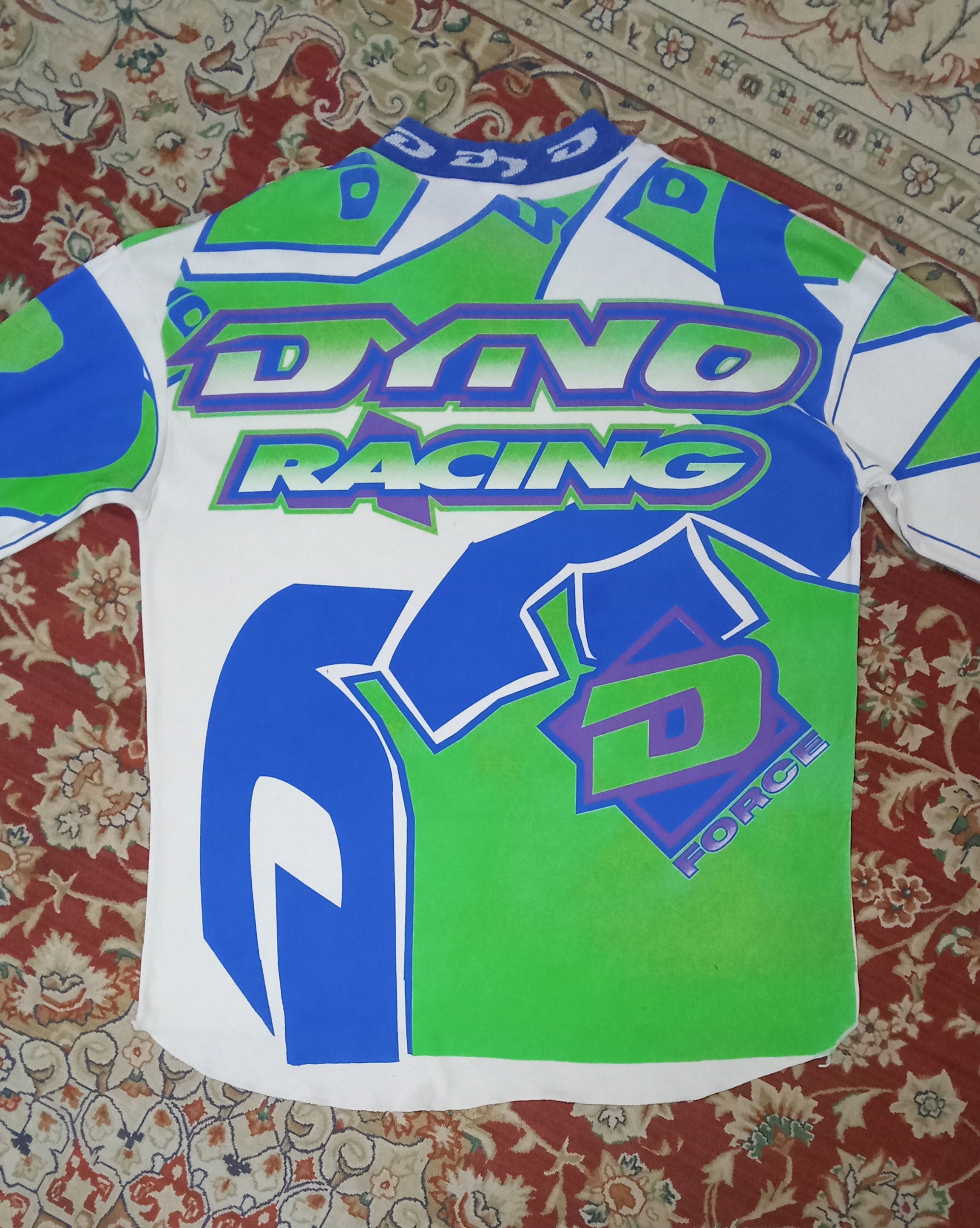 Vintage Vintage Very Rare Dyno Racing D Force BMX Gt Jersey Size US M / EU 48-50 / 2 - 2 Thumbnail
