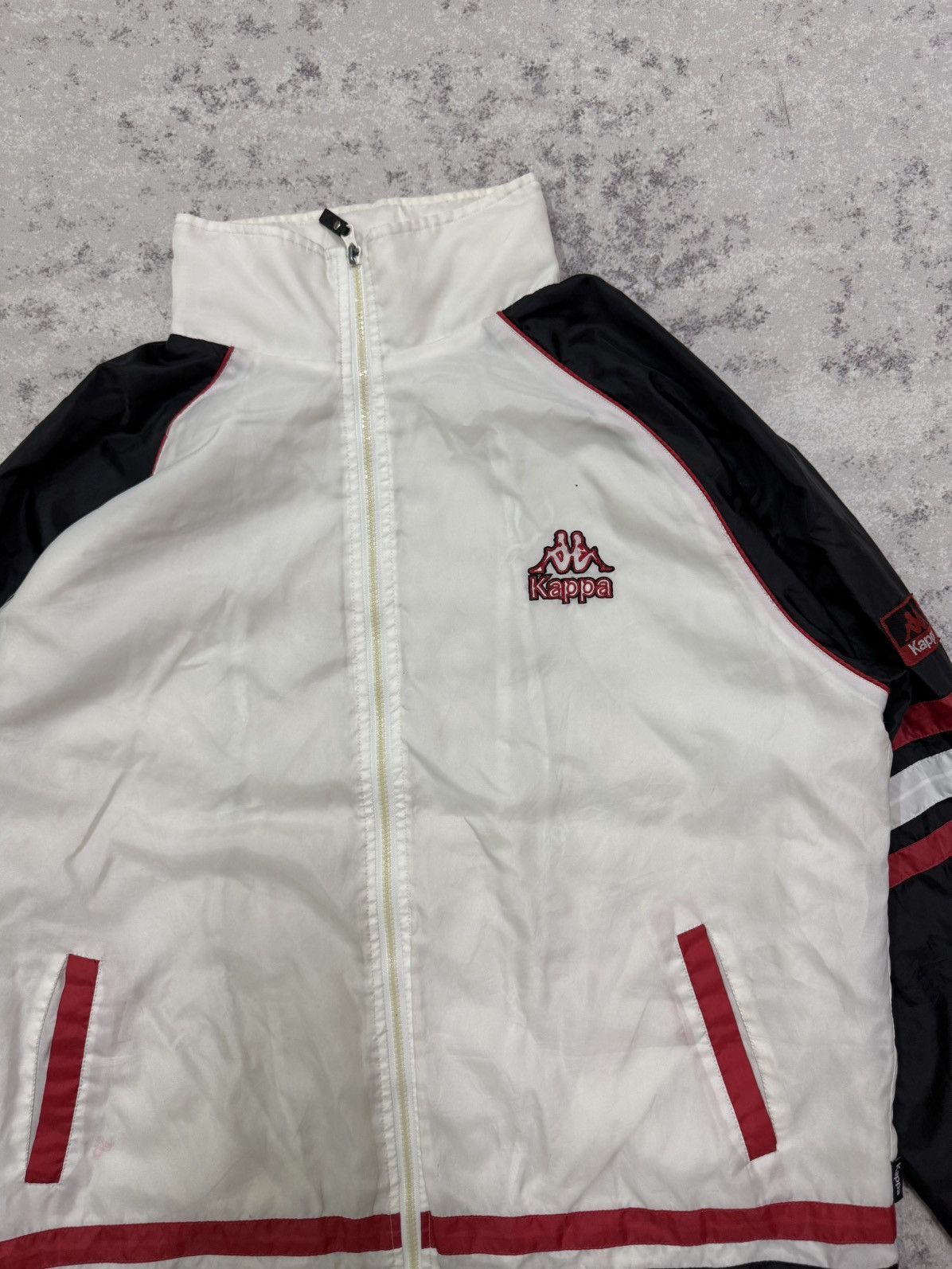 Kappa Vintage 90s Kappa Embroidery Logo Windbreaker Jacket Size US XXL / EU 58 / 5 - 6 Thumbnail