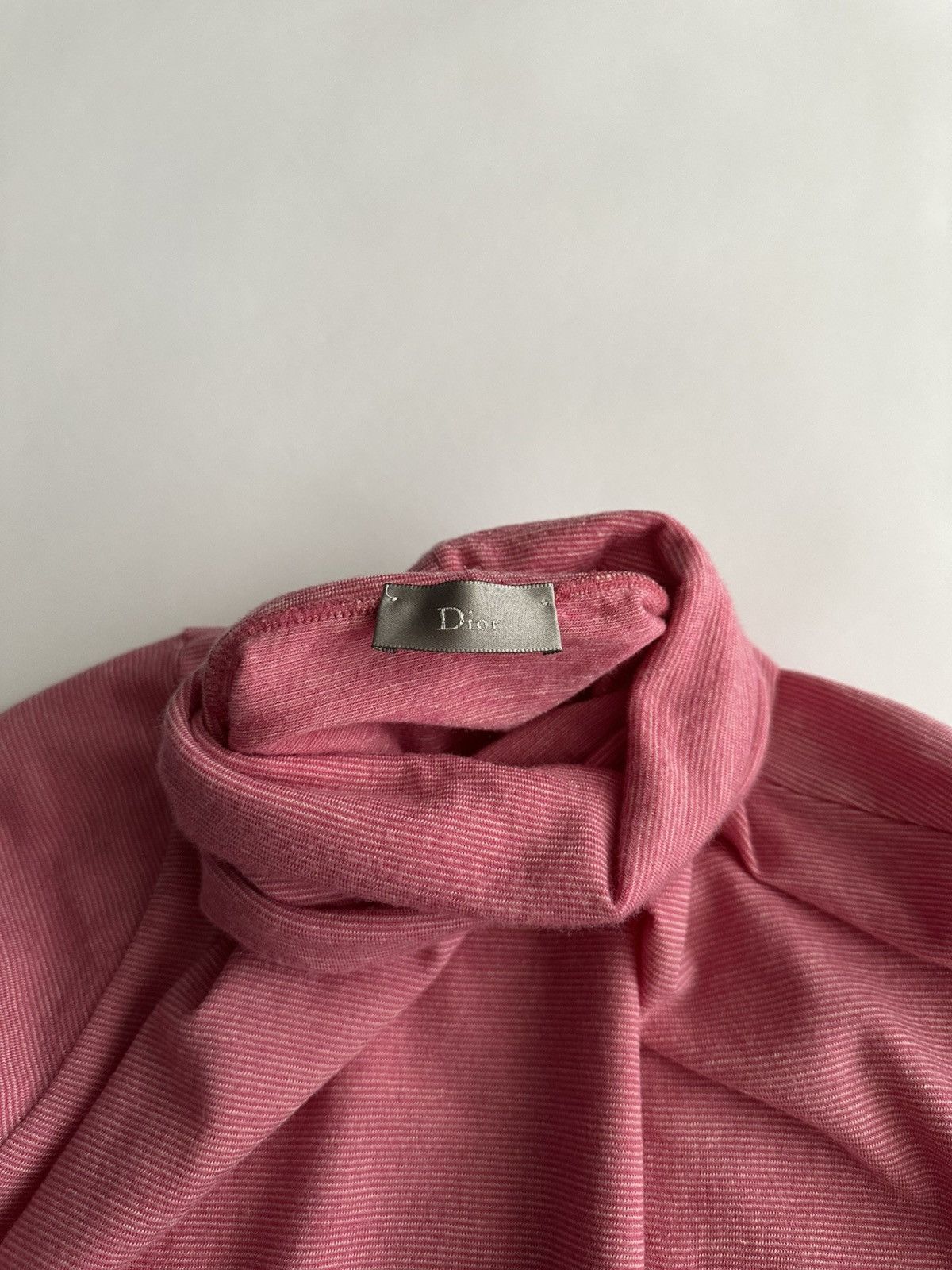 Dior Dior by Hedi Slimane AW05 Striped Wool Turtleneck Sweater Size US L / EU 52-54 / 3 - 3 Thumbnail